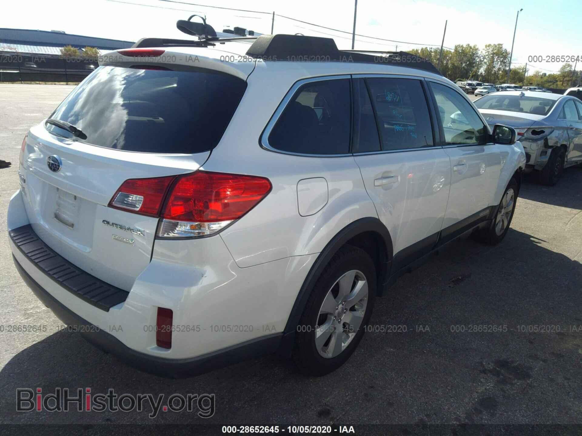 2012 SUBARU OUTBACK - VIN: 4S4BRBCC0C1226128 - Фото 4