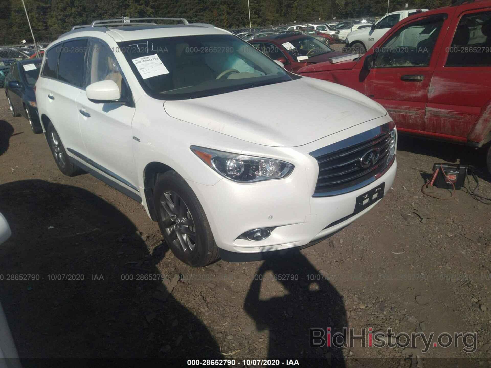 Фотография 5N1CL0MN2EC527503 - INFINITI QX60 2014