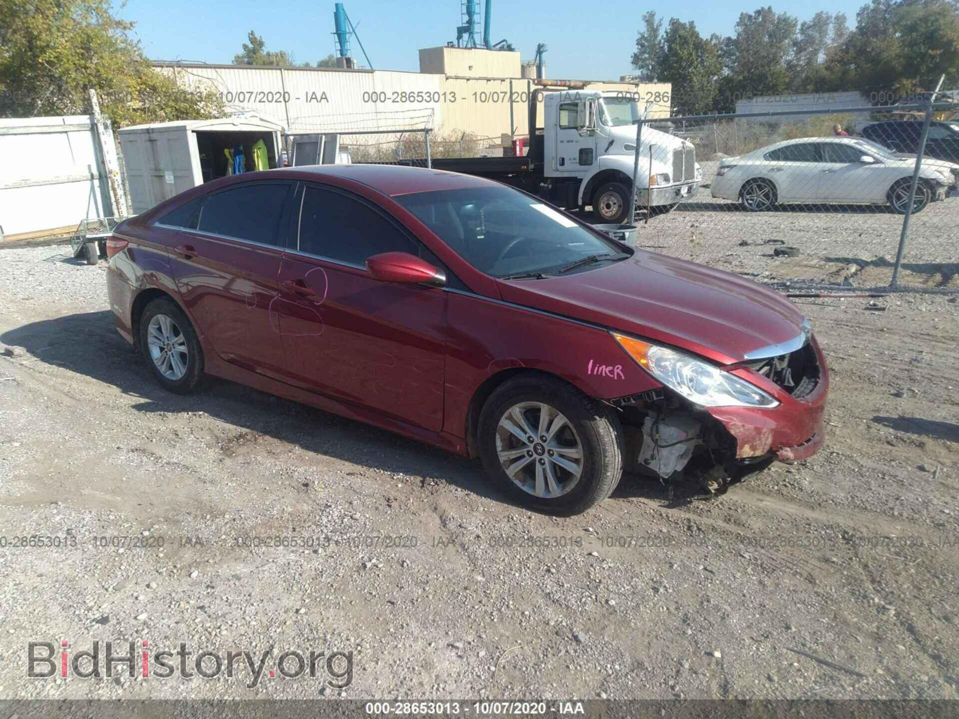Фотография 5NPEB4AC3EH867404 - HYUNDAI SONATA 2014
