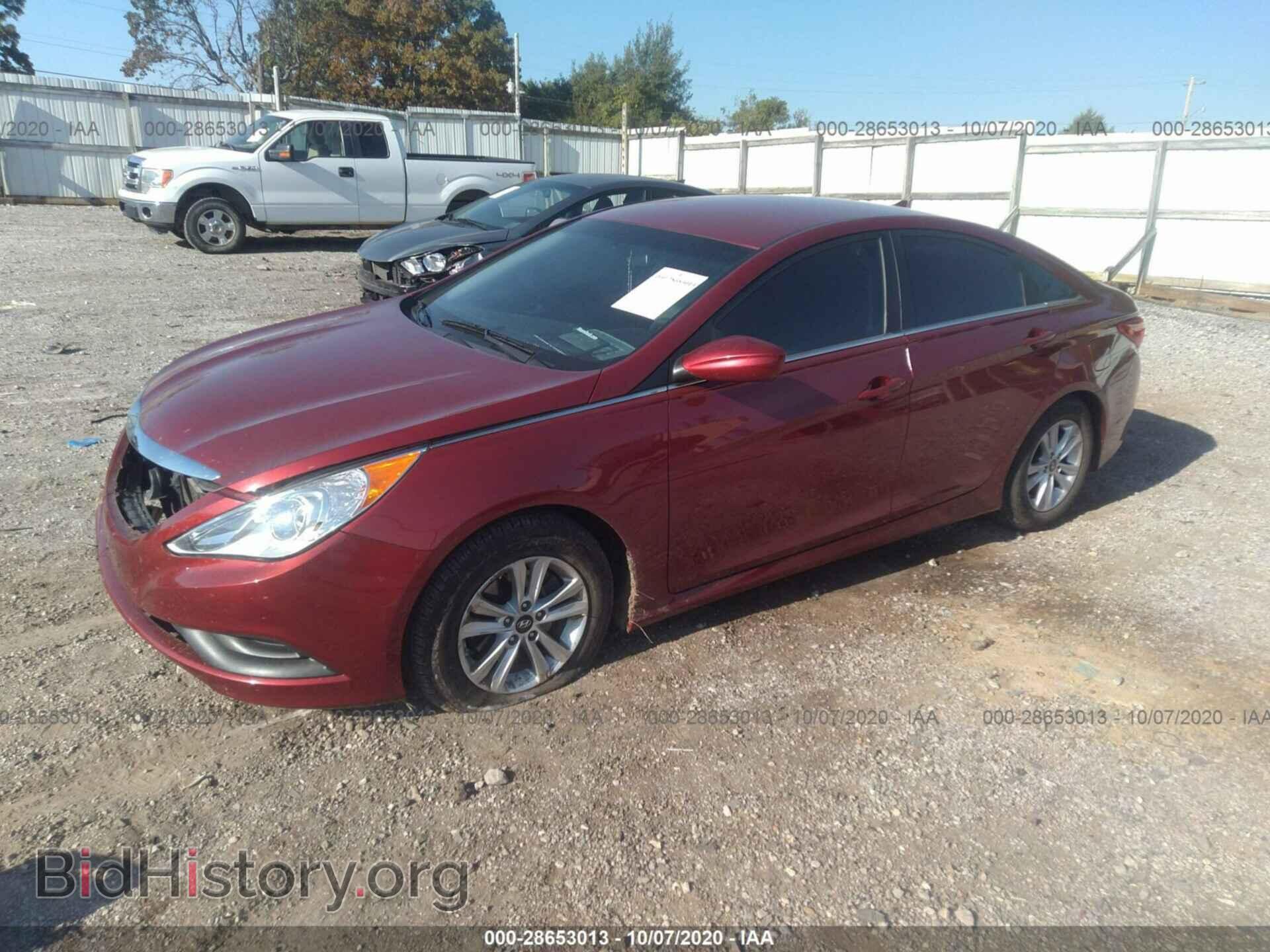 2014 HYUNDAI SONATA - VIN: 5NPEB4AC3EH867404 - Photo 2