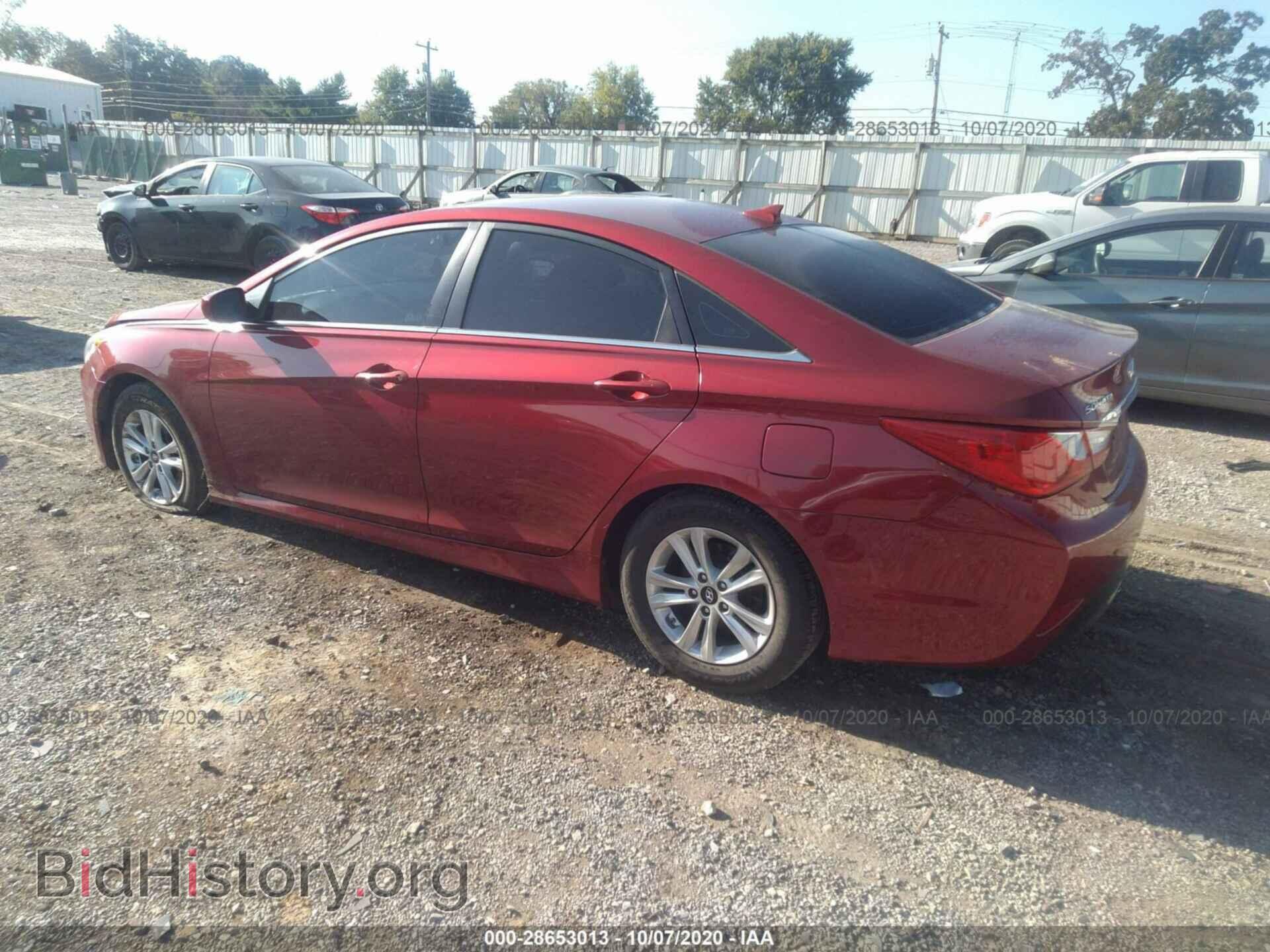 2014 HYUNDAI SONATA - VIN: 5NPEB4AC3EH867404 - Photo 3