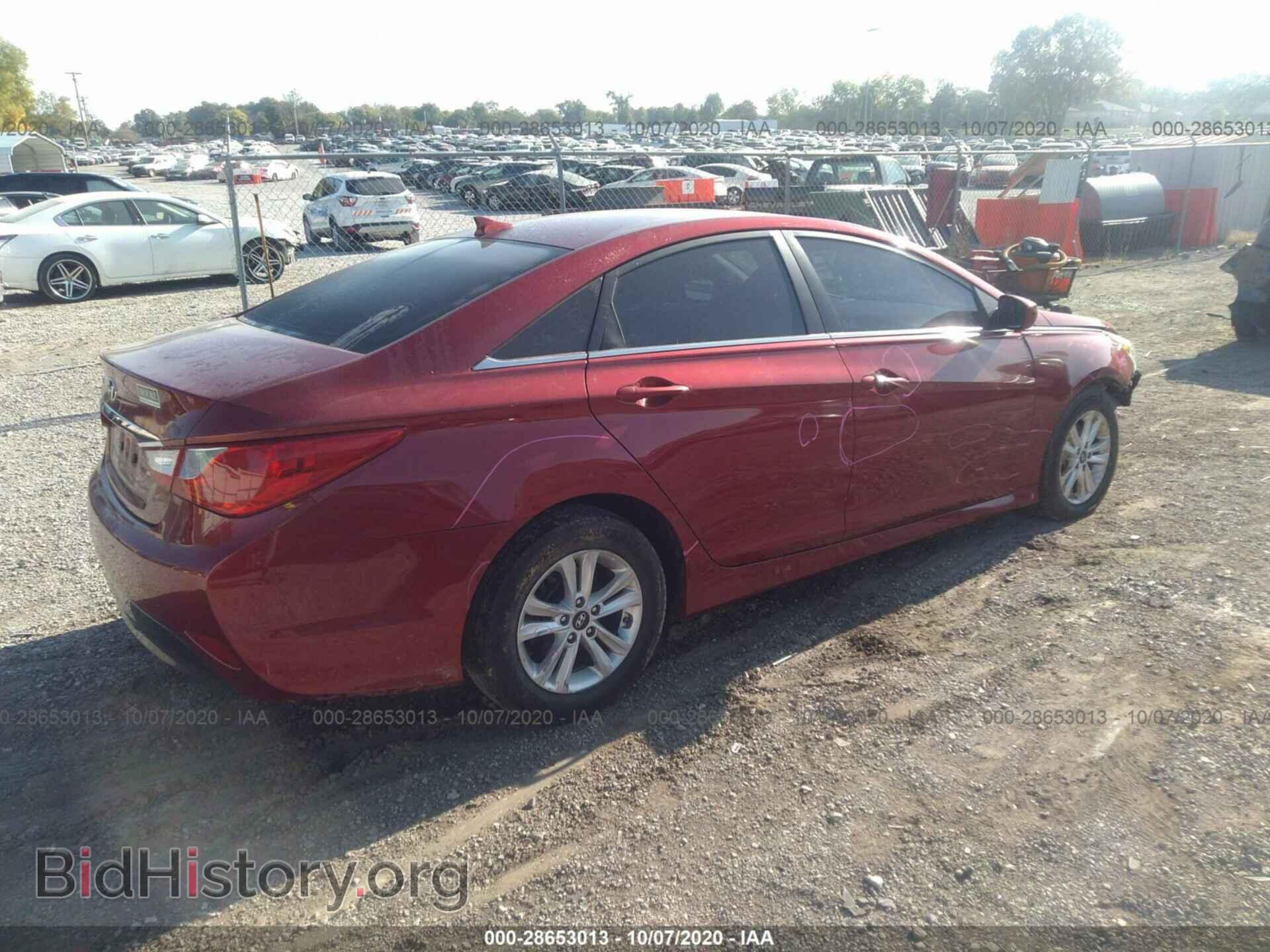 2014 HYUNDAI SONATA - VIN: 5NPEB4AC3EH867404 - Photo 4