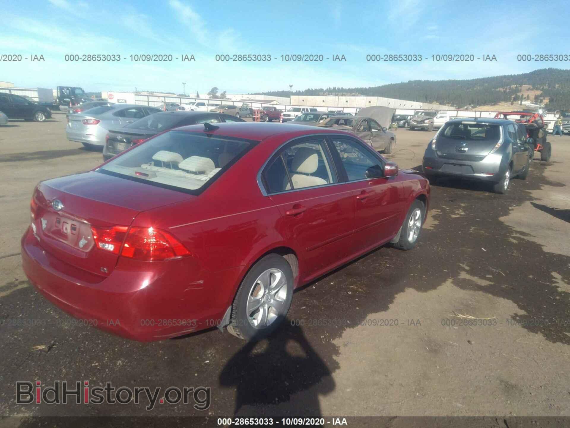 2009 KIA OPTIMA - VIN: KNAGE228695367318 - Photo 4