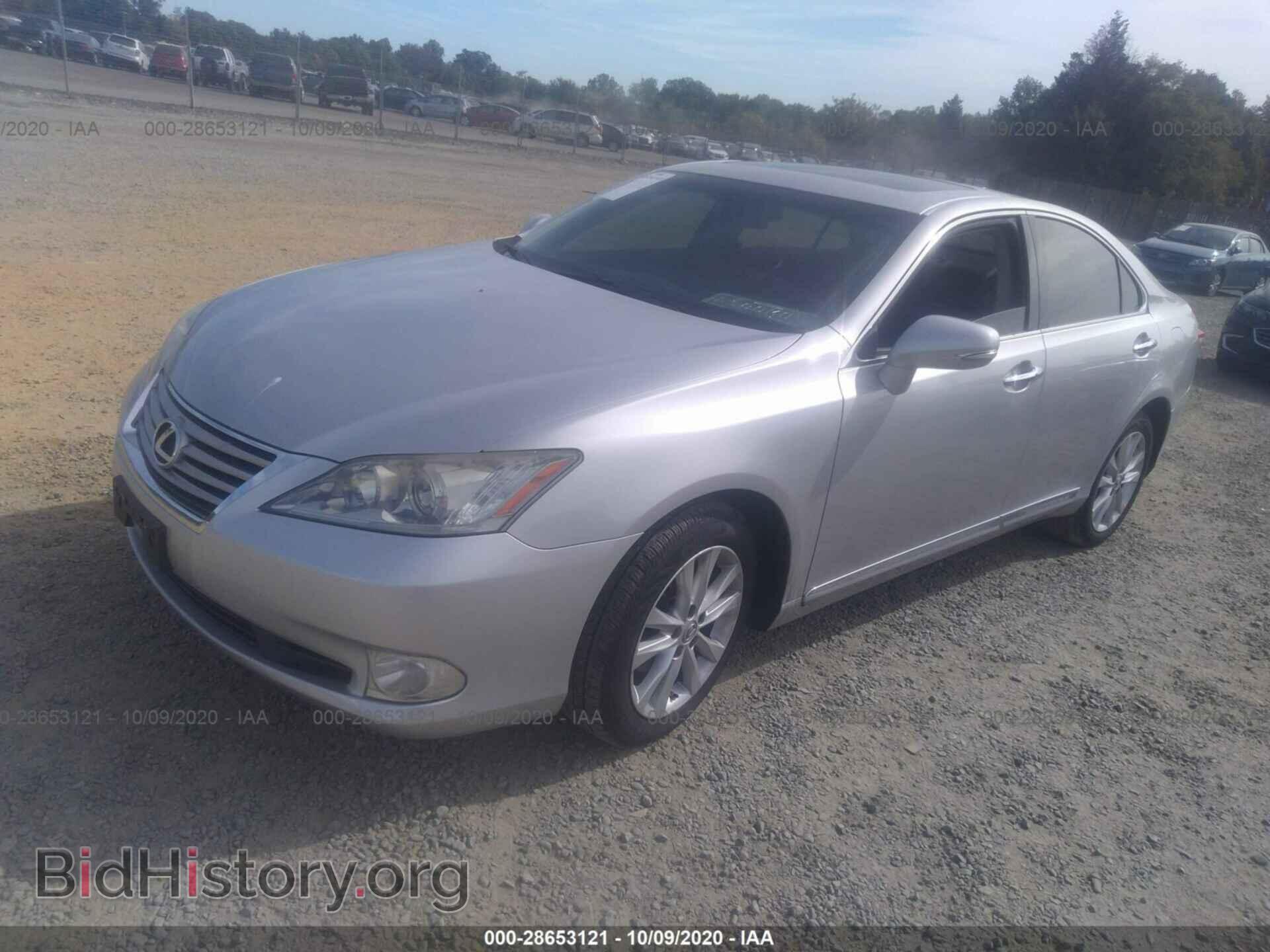 2011 LEXUS ES 350 - VIN: JTHBK1EG2B2427748 - Фото 2