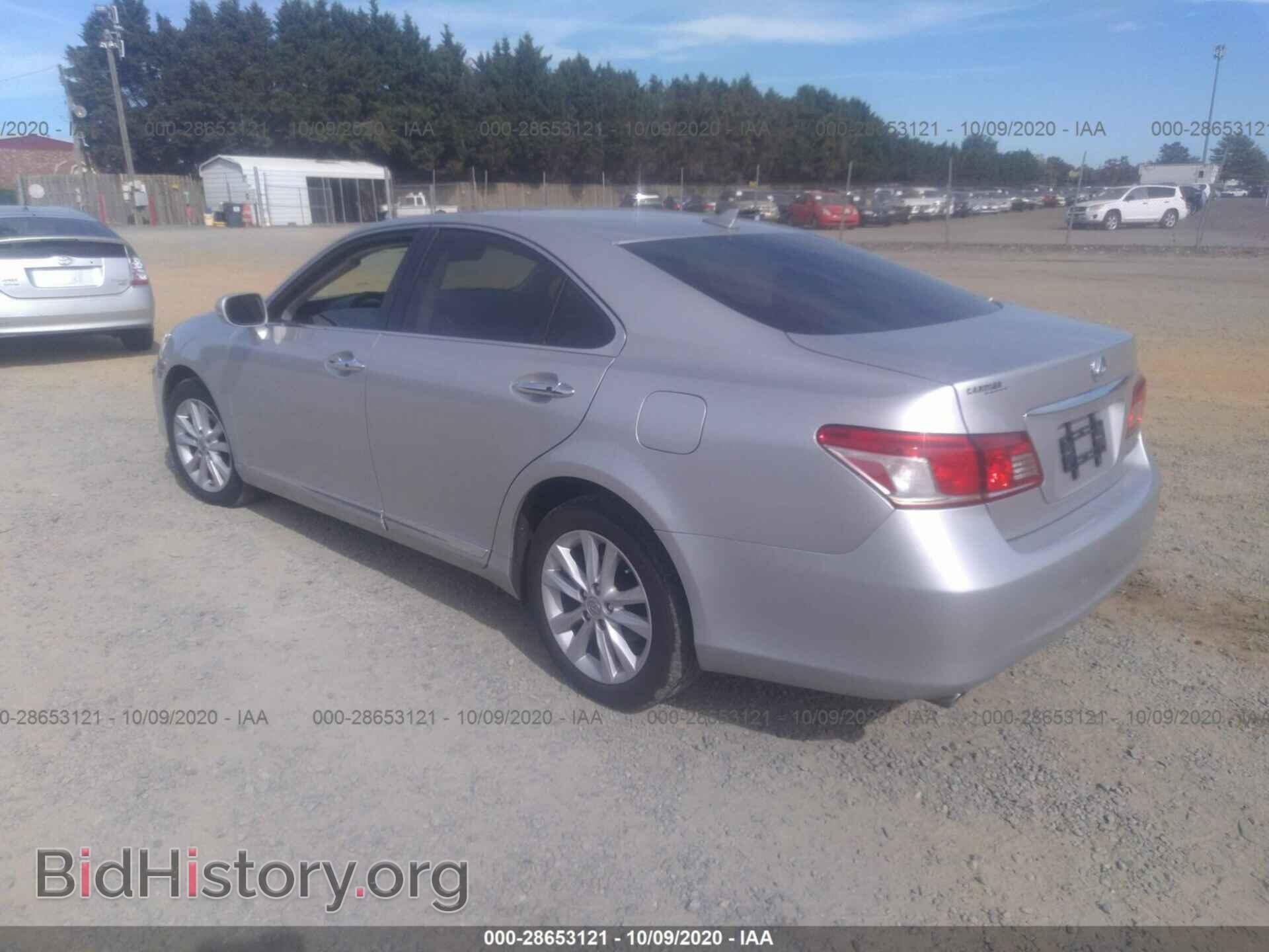 2011 LEXUS ES 350 - VIN: JTHBK1EG2B2427748 - Фото 3