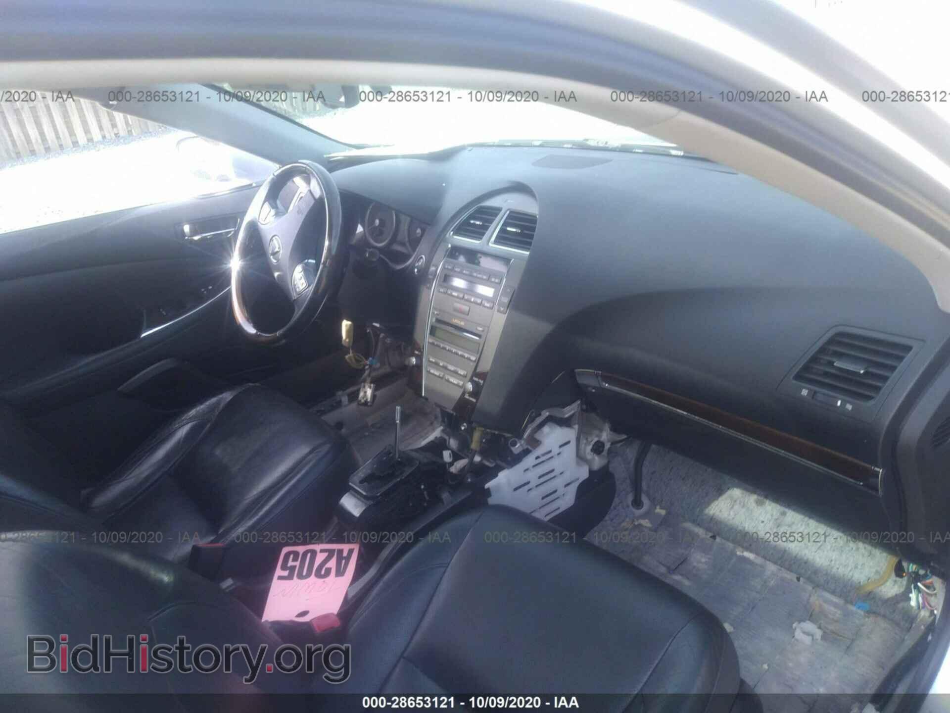 2011 LEXUS ES 350 - VIN: JTHBK1EG2B2427748 - Фото 5