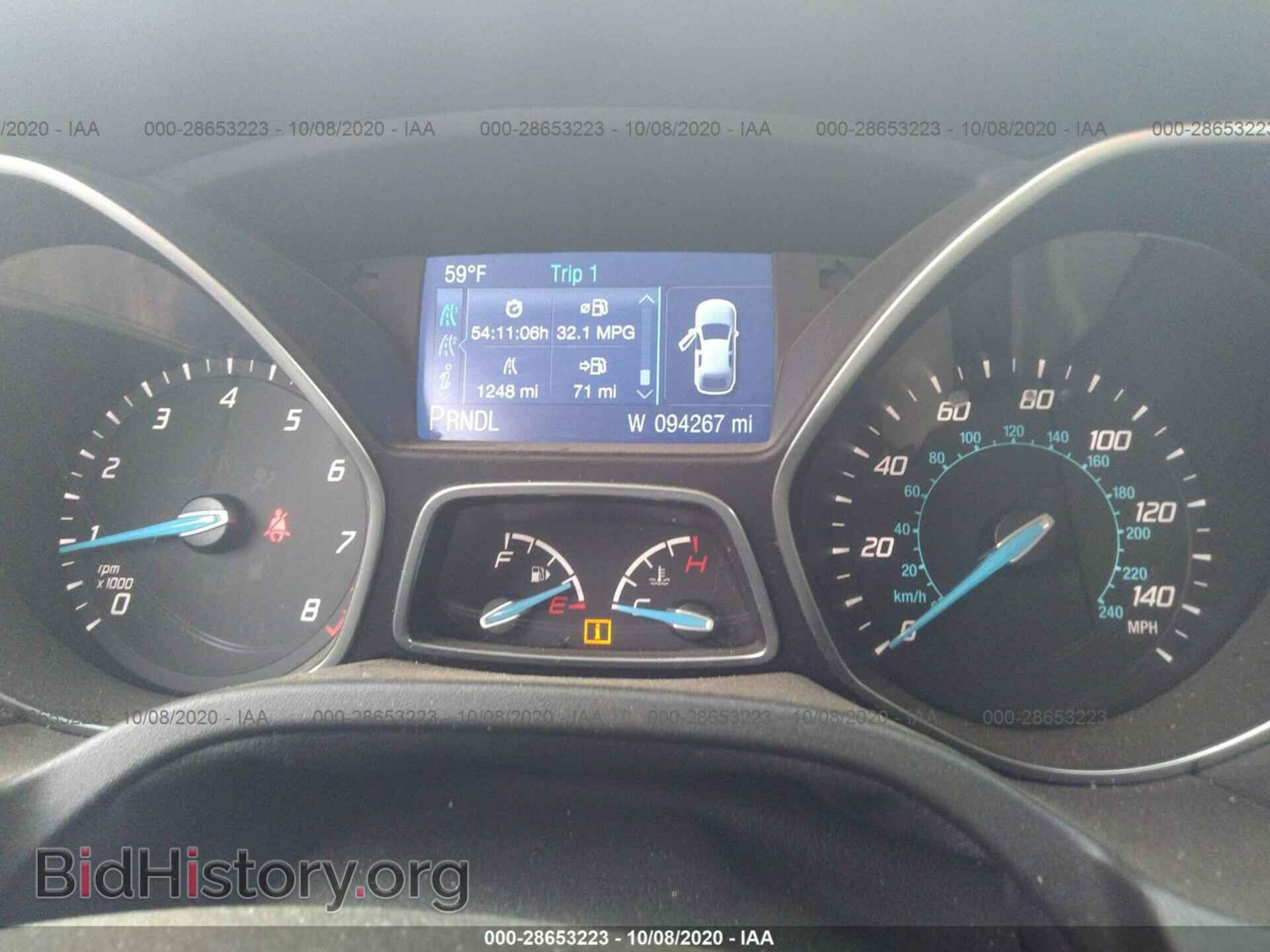 2014 FORD FOCUS - VIN: 1FADP3K22EL400876 - Фото 7