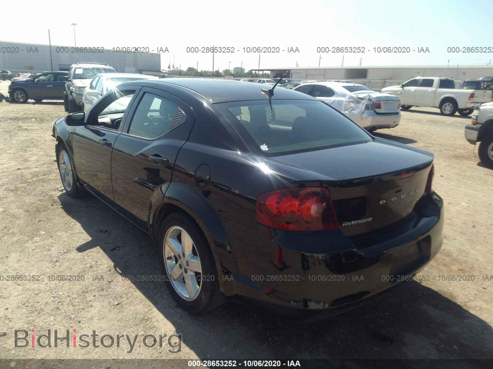 2013 DODGE AVENGER - VIN: 1C3CDZCB0DN576249 - Фото 3