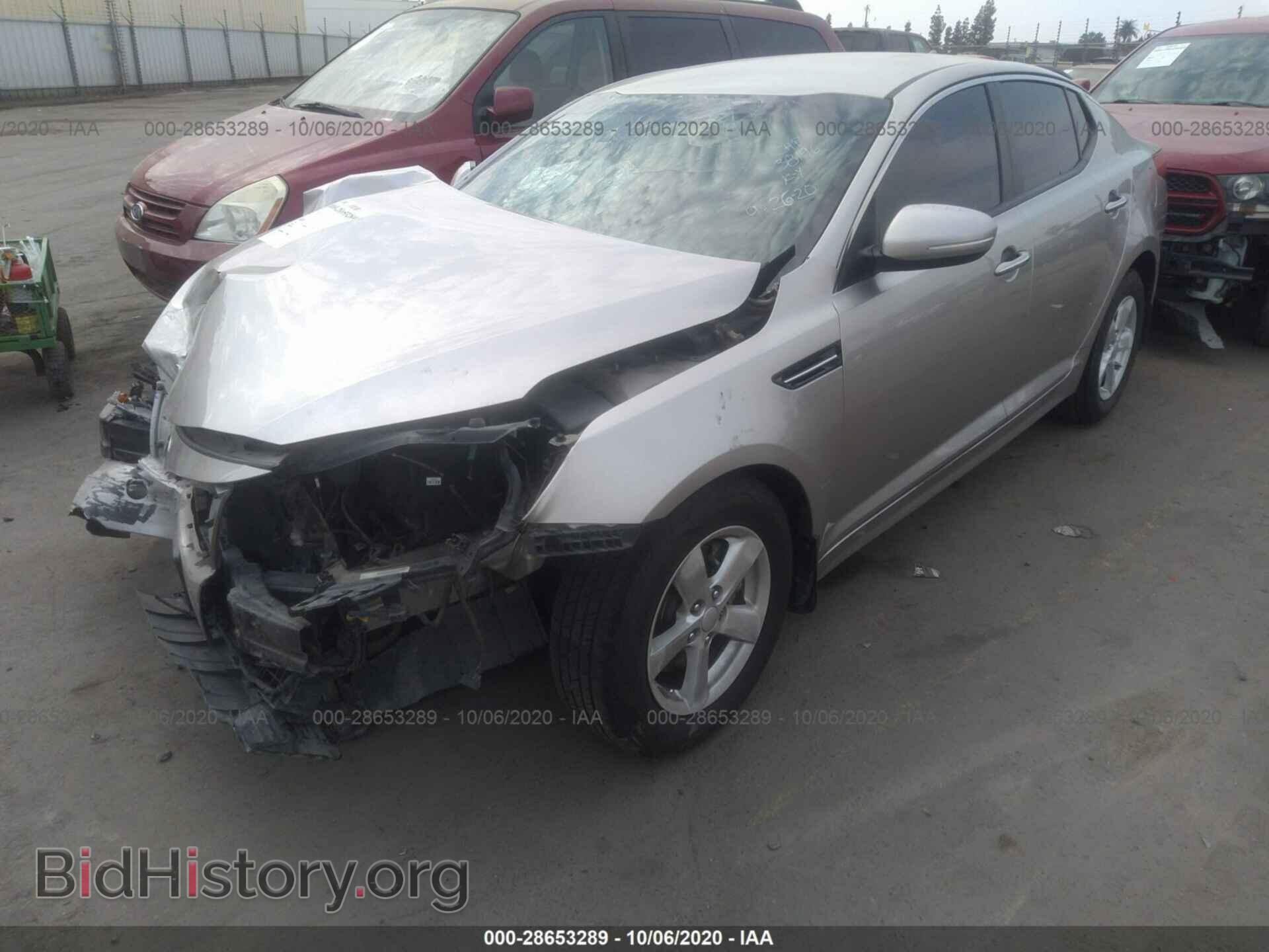 2014 KIA OPTIMA - VIN: KNAGM4A73E5501011 - Photo 2