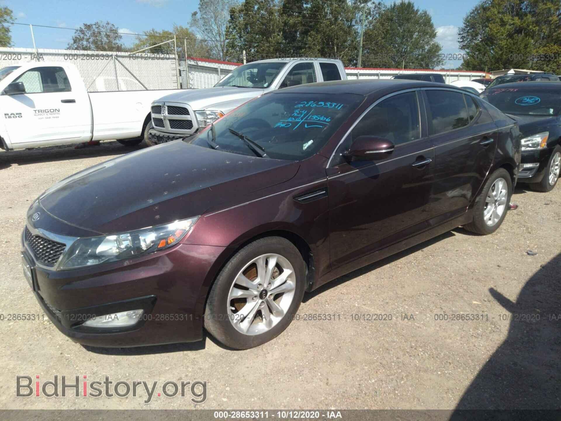 2011 KIA OPTIMA - VIN: KNAGN4A76B5184317 - Фото 2