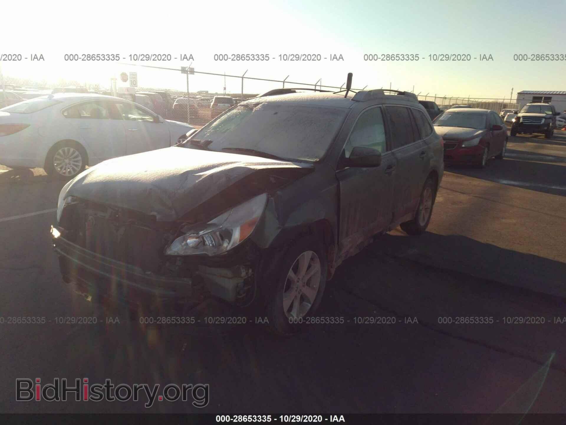 2013 SUBARU OUTBACK - VIN: 4S4BRCBC2D3318922 - Фото 2