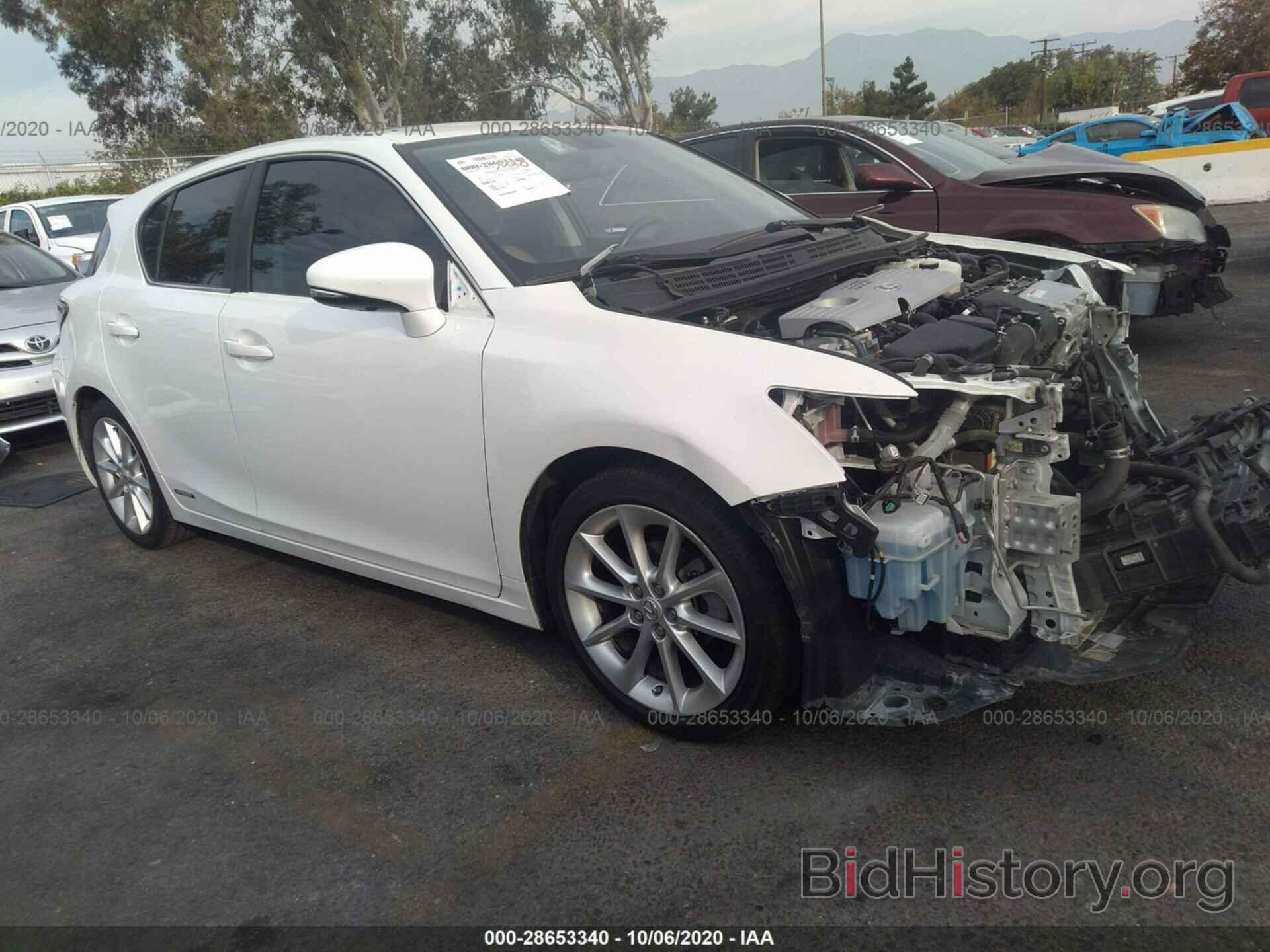 Photo JTHKD5BH4D2164793 - LEXUS CT 200H 2013