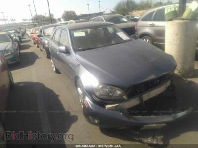 2005 Lexus IS 300 Sport, синий — VIN JTHBD192150099778, IAAI