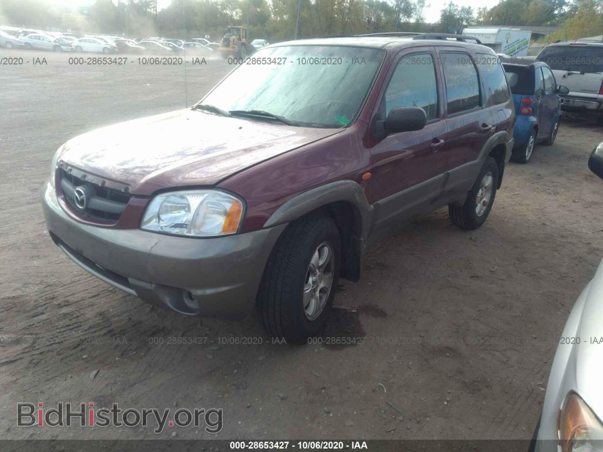 2003 MAZDA TRIBUTE - VIN: 4F2CZ96103KM44155 - Фото 2