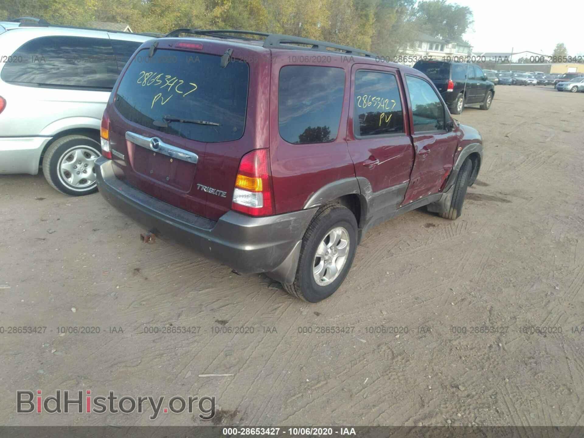 2003 MAZDA TRIBUTE - VIN: 4F2CZ96103KM44155 - Фото 4