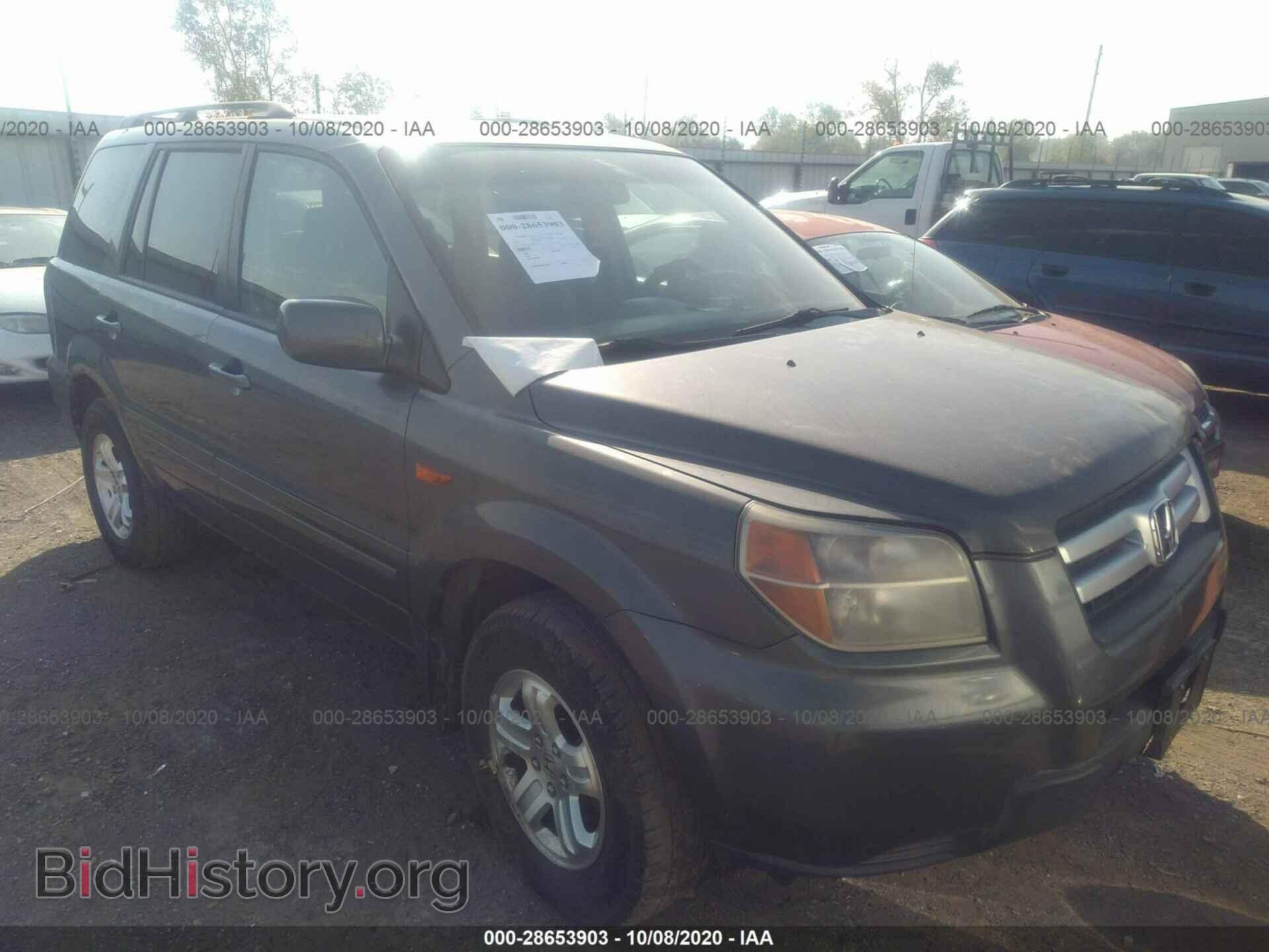 Фотография 5FNYF28298B001390 - HONDA PILOT 2008