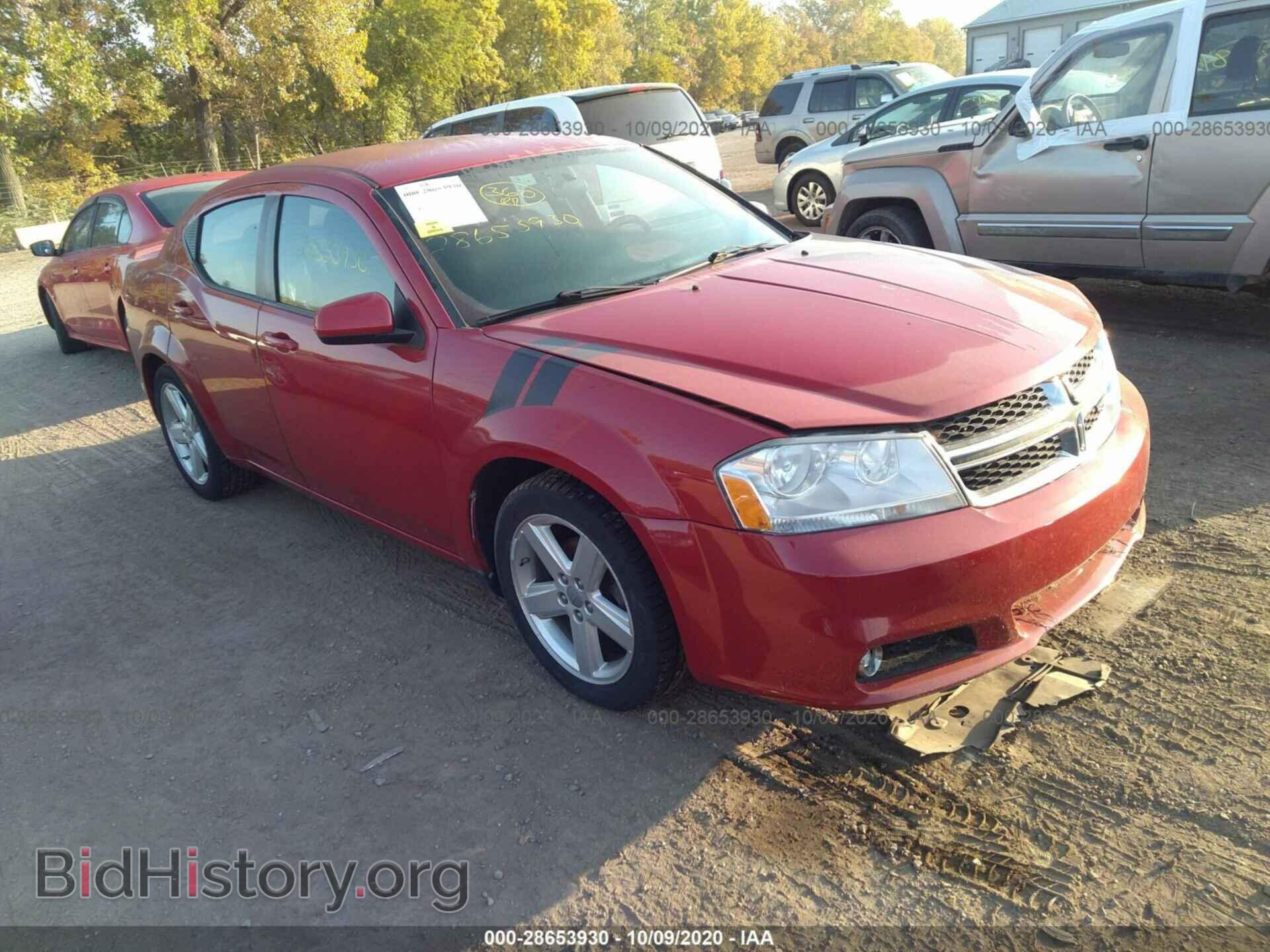Фотография 1C3CDZCB2DN662811 - DODGE AVENGER 2013