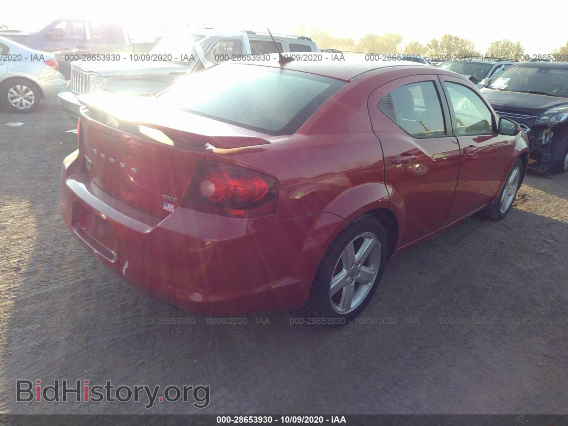 2013 DODGE AVENGER - VIN: 1C3CDZCB2DN662811 - Фото 4