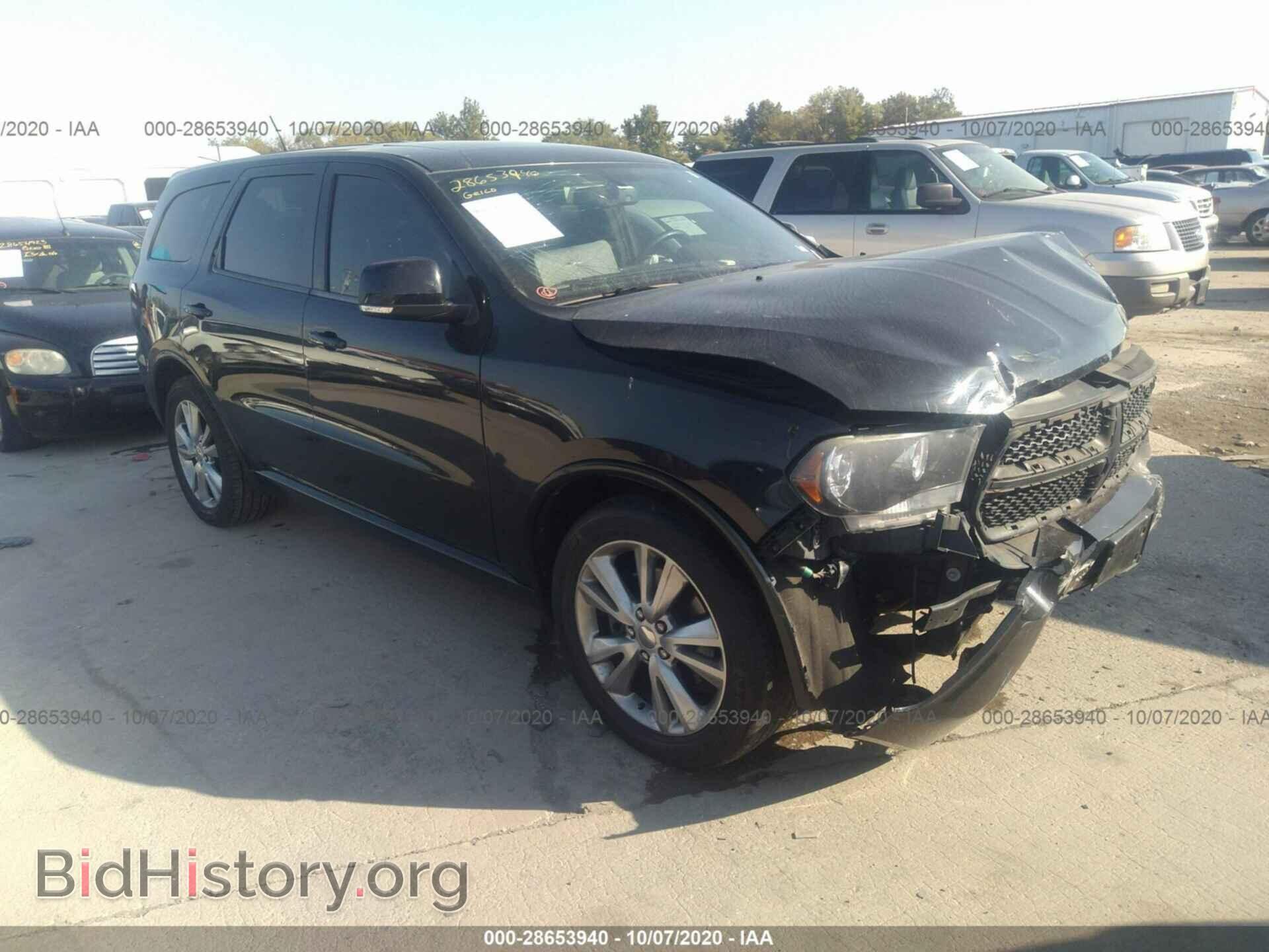 Photo 1C4SDHCT5CC266618 - DODGE DURANGO 2012