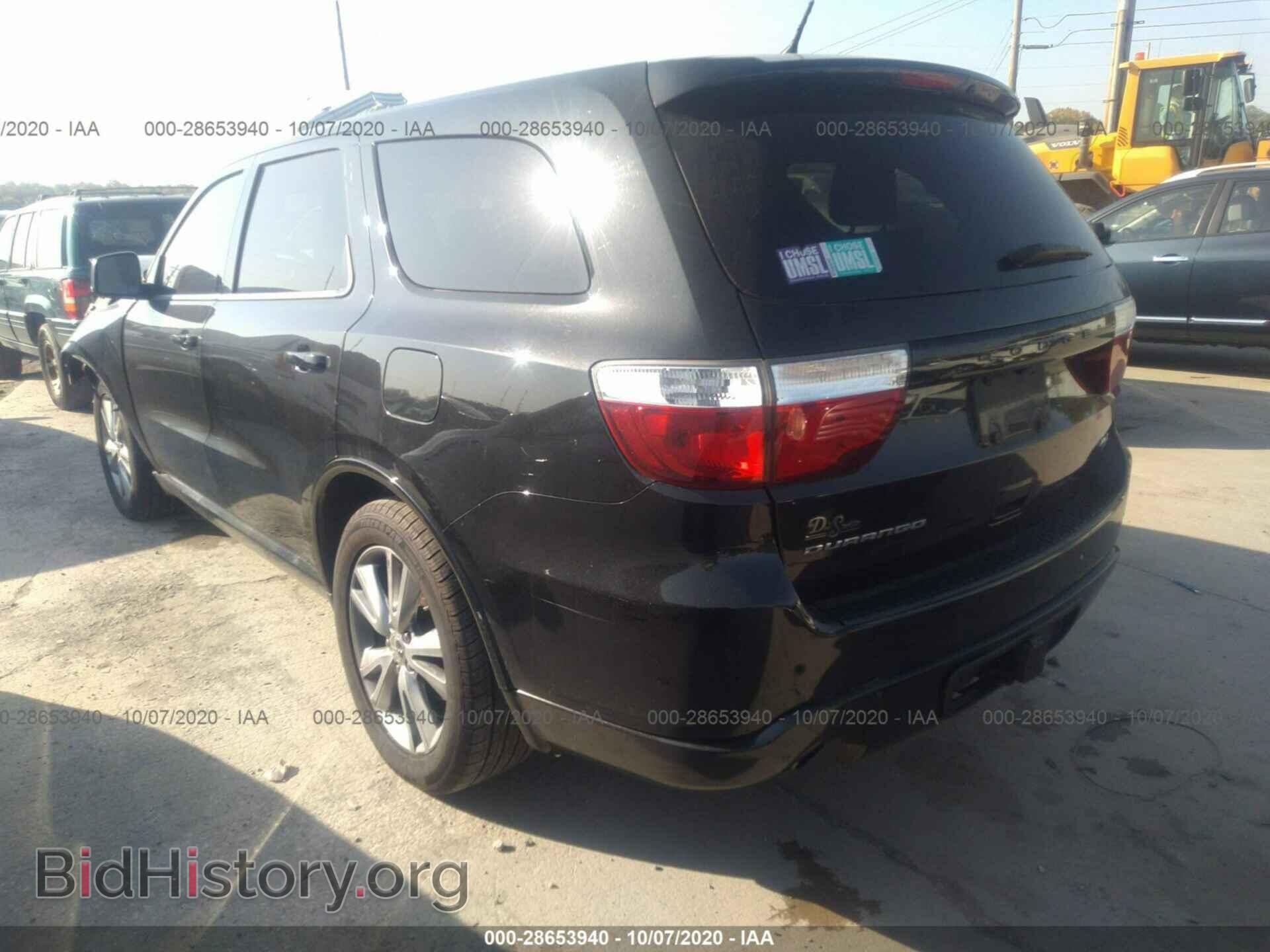 2012 DODGE DURANGO - VIN: 1C4SDHCT5CC266618 - Фото 3