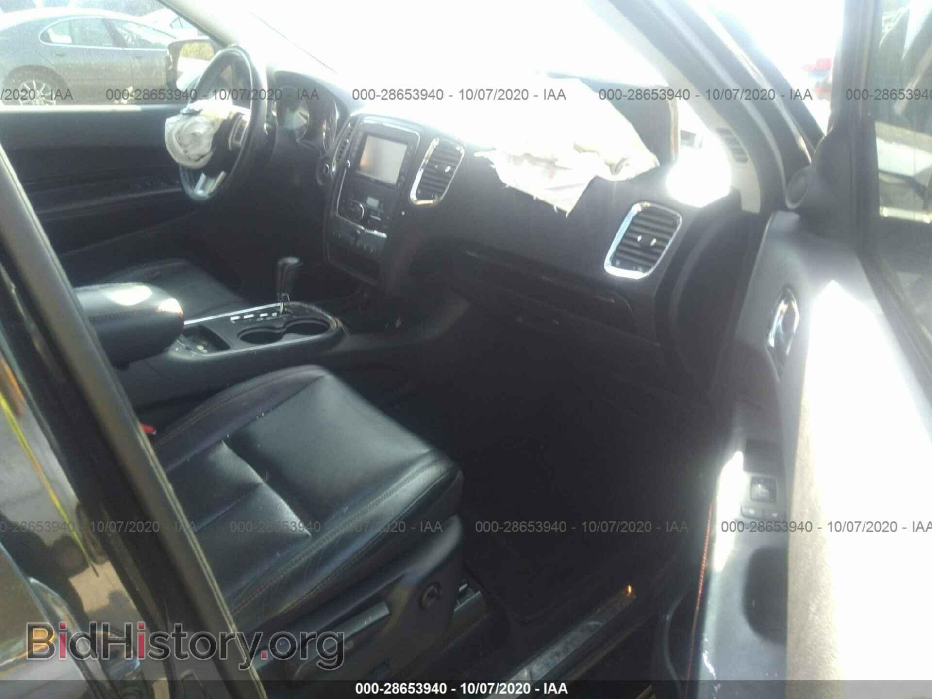 2012 DODGE DURANGO - VIN: 1C4SDHCT5CC266618 - Фото 5