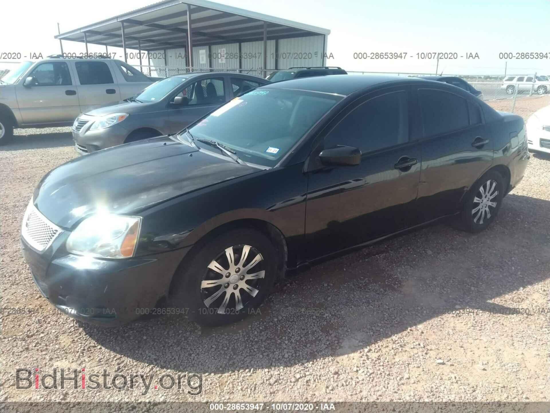 2012 MITSUBISHI GALANT - VIN: 4A32B2FF5CE011252 - Фото 2