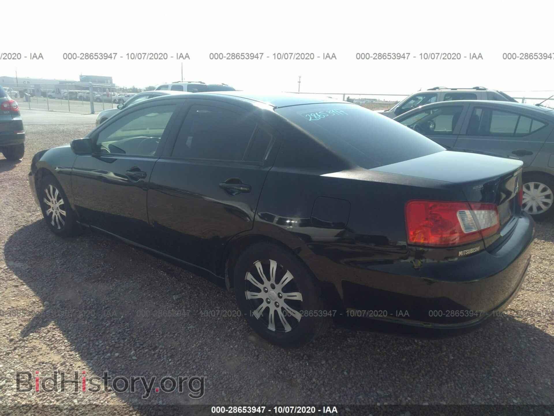 2012 MITSUBISHI GALANT - VIN: 4A32B2FF5CE011252 - Фото 3