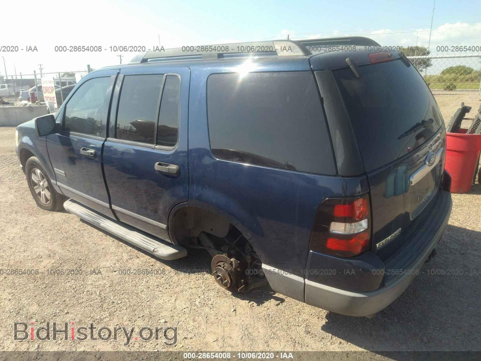 2006 FORD EXPLORER - VIN: 1FMEU62E36ZA17476 - Photo 3