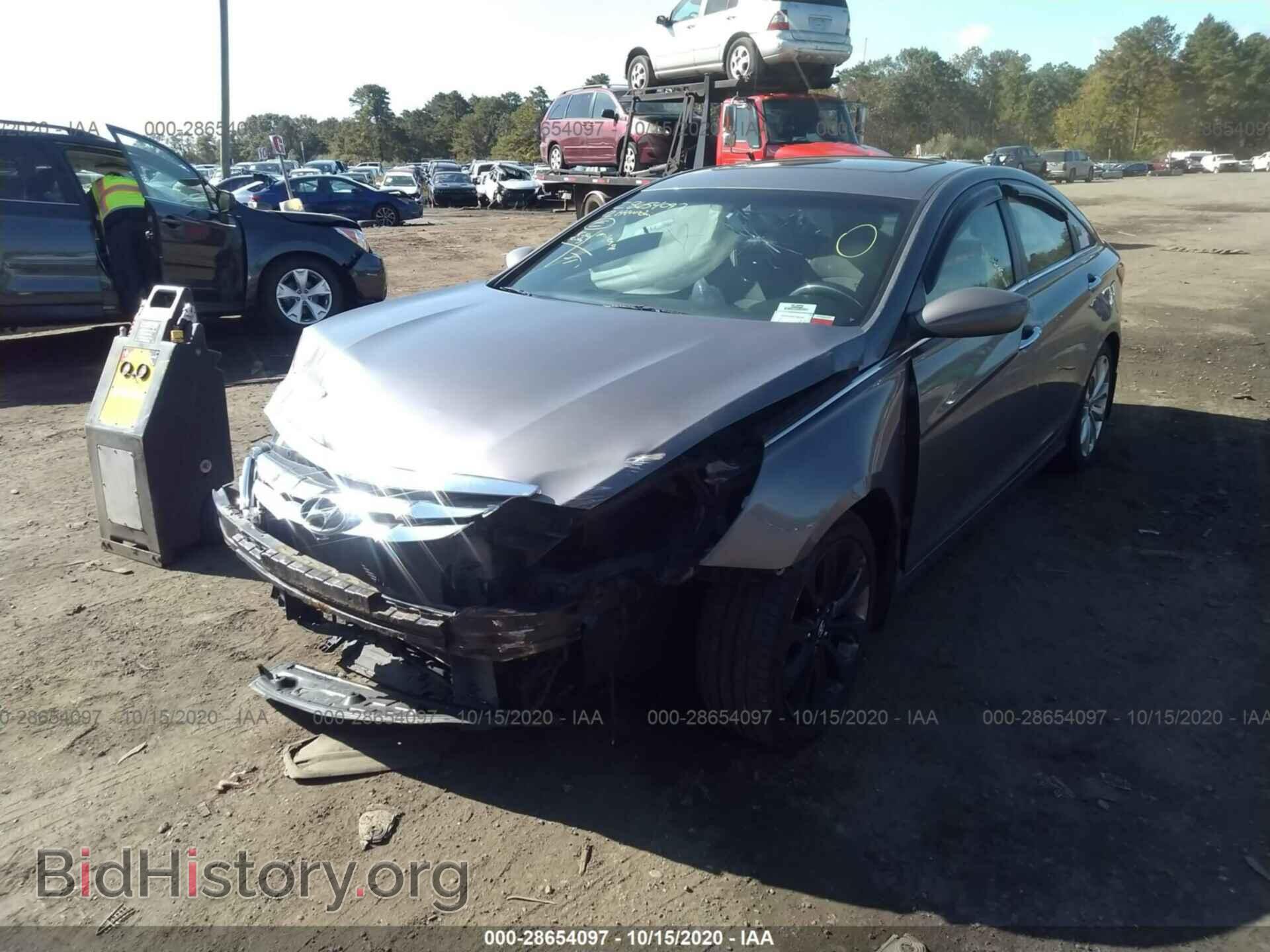 2012 HYUNDAI SONATA - VIN: 5NPEC4AC4CH397975 - Фото 2