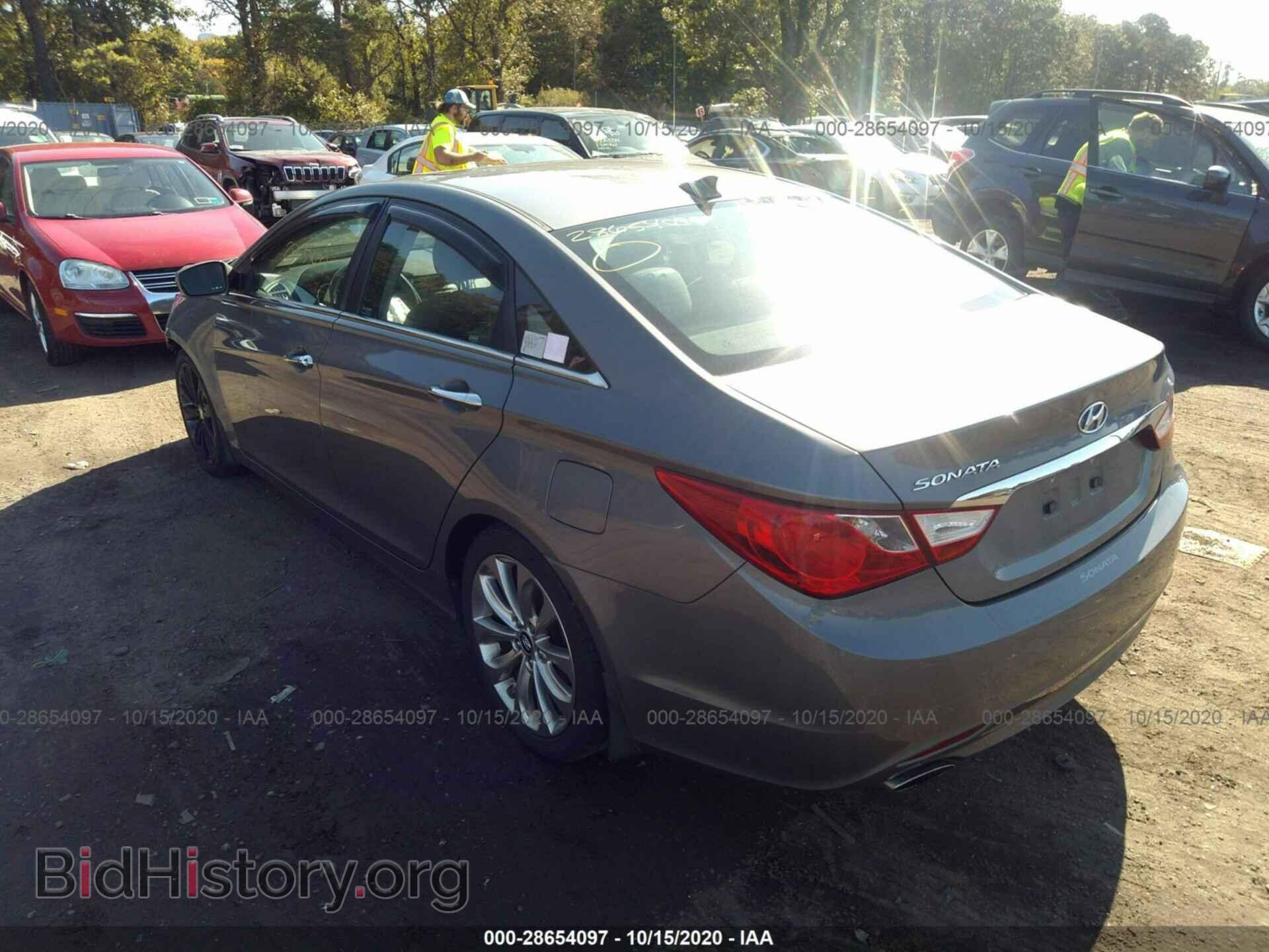 2012 HYUNDAI SONATA - VIN: 5NPEC4AC4CH397975 - Фото 3