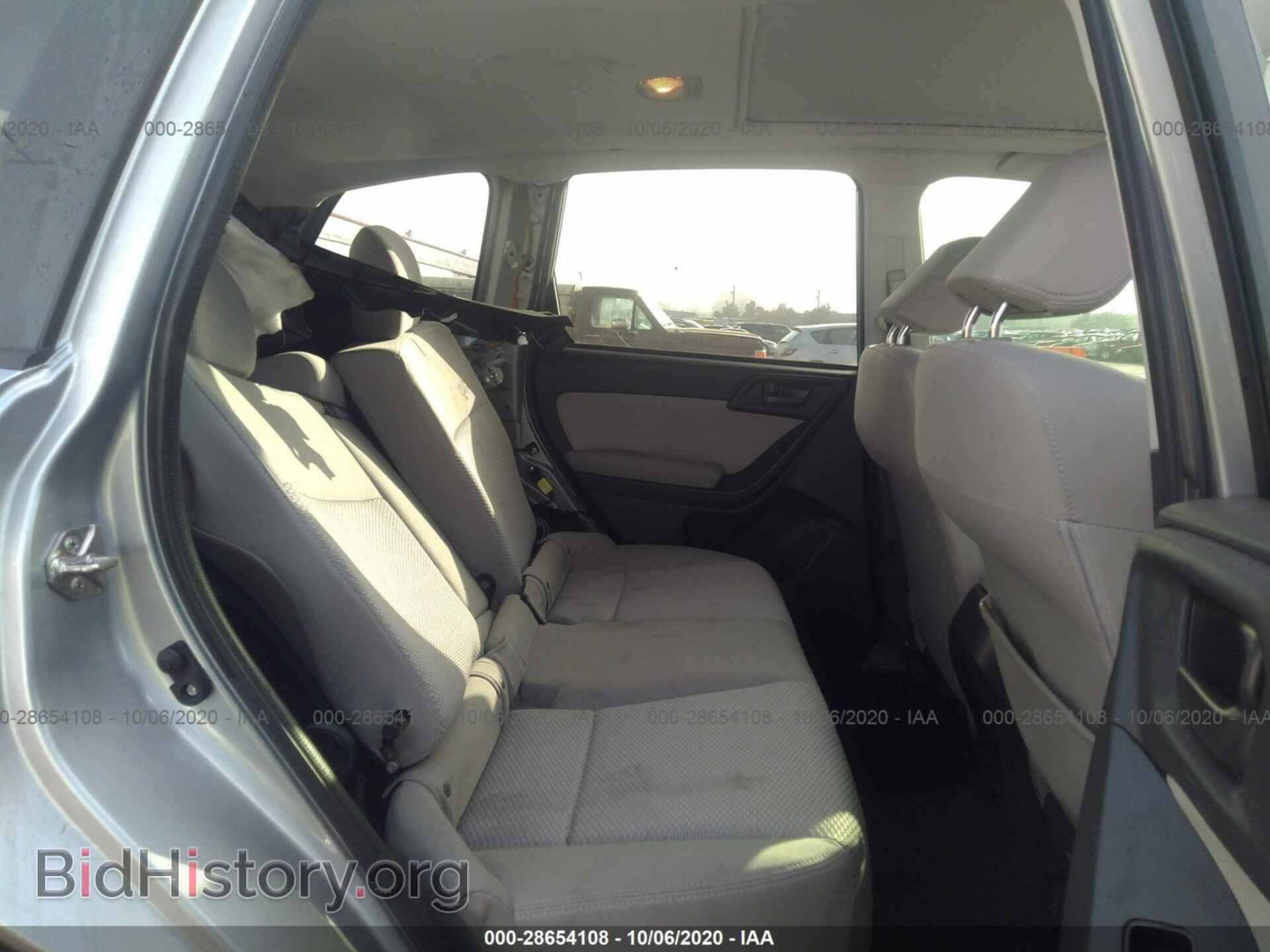 2016 SUBARU FORESTER - VIN: JF2SJADC8GH474694 - Фото 8