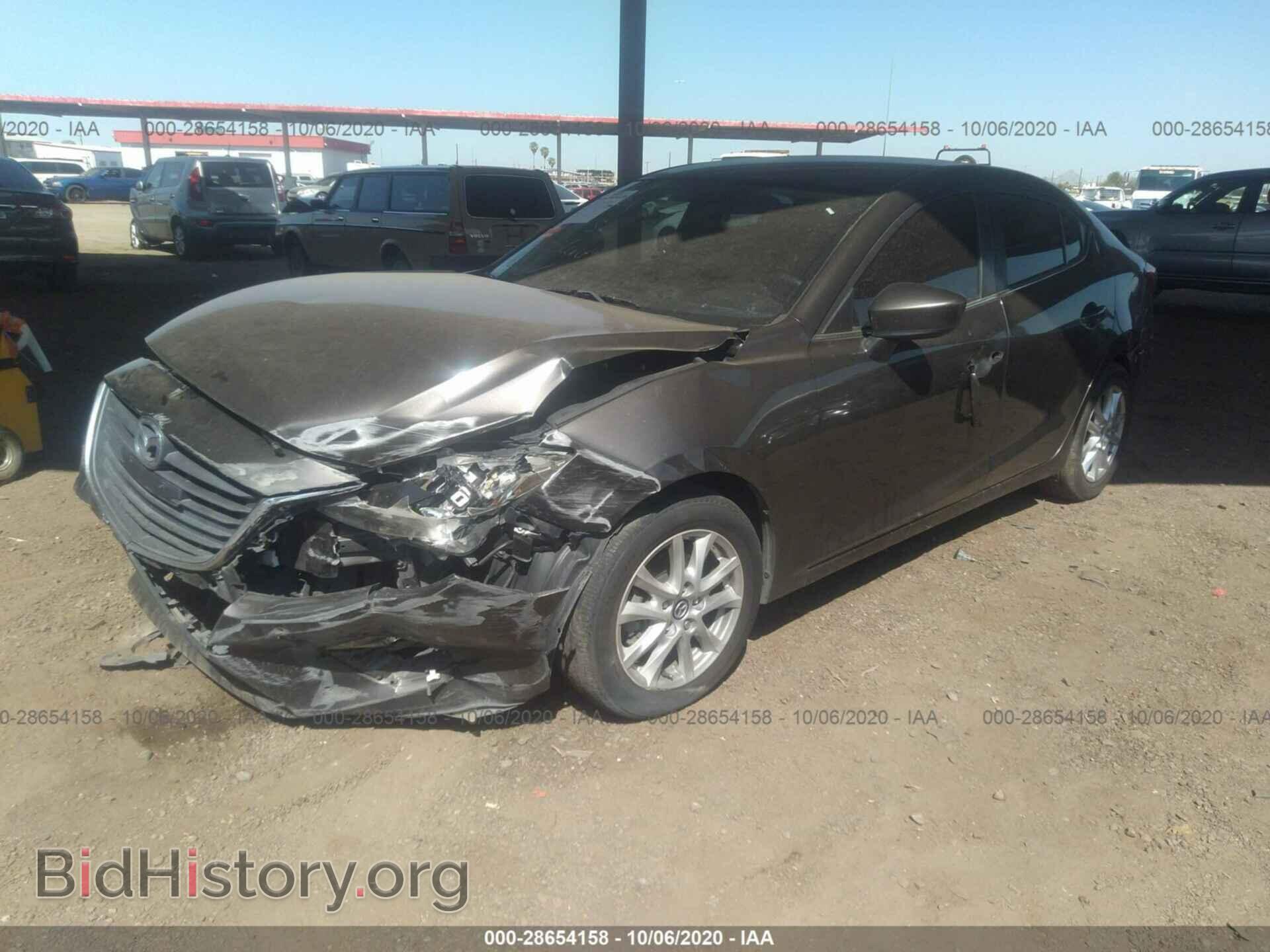 2014 MAZDA MAZDA3 - VIN: JM1BM1V74E1127716 - Фото 2