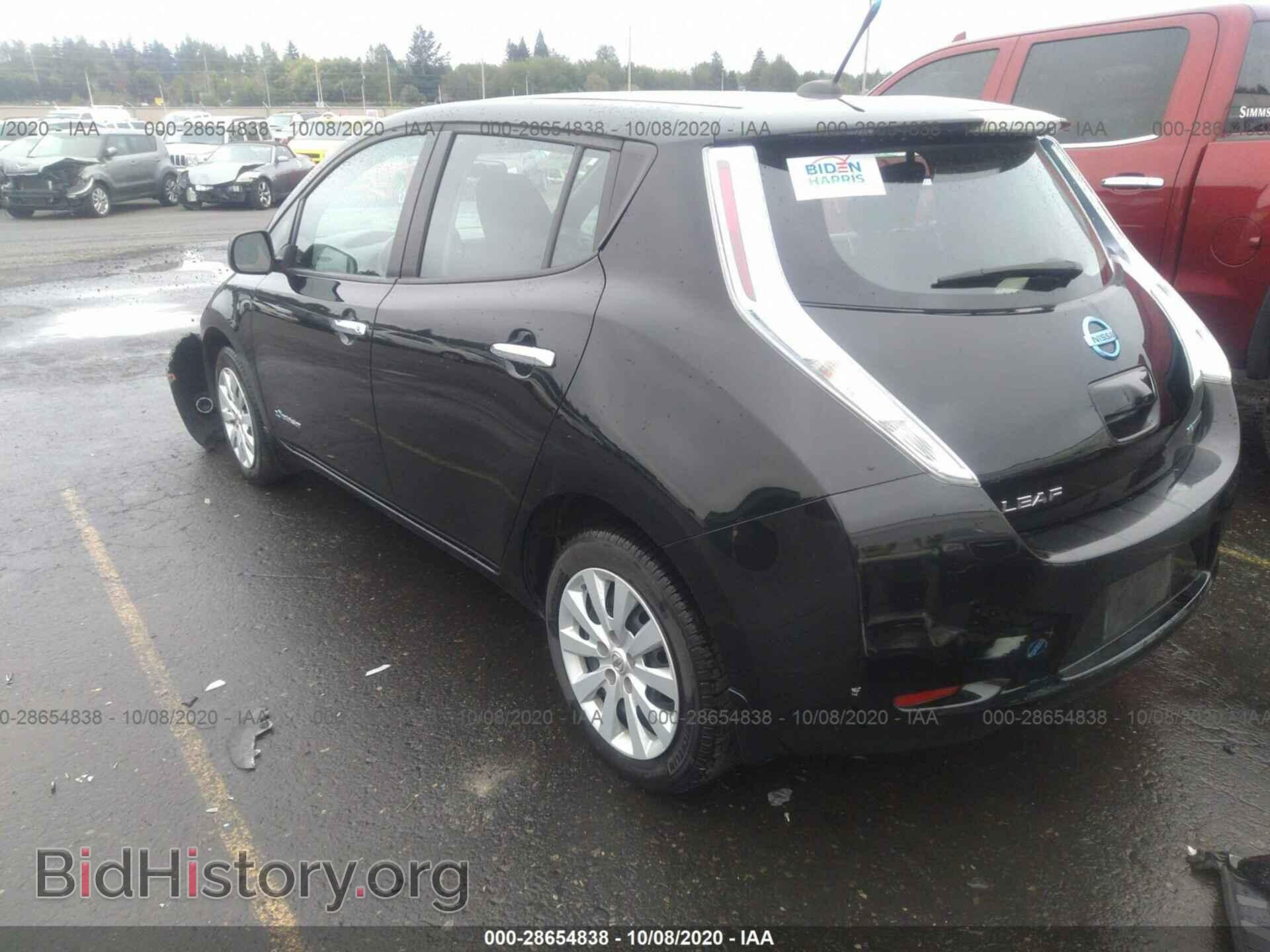 2013 NISSAN LEAF - VIN: 1N4AZ0CP2DC424342 - Фото 3