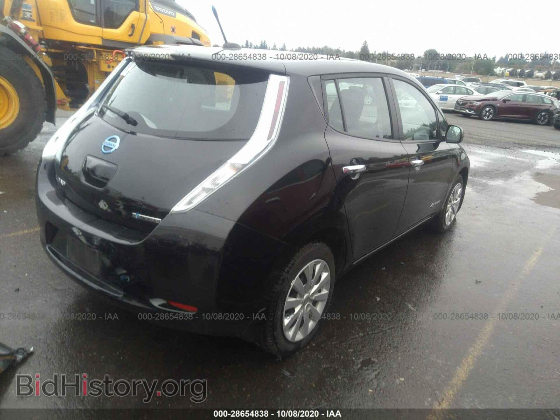 2013 NISSAN LEAF - VIN: 1N4AZ0CP2DC424342 - Фото 4