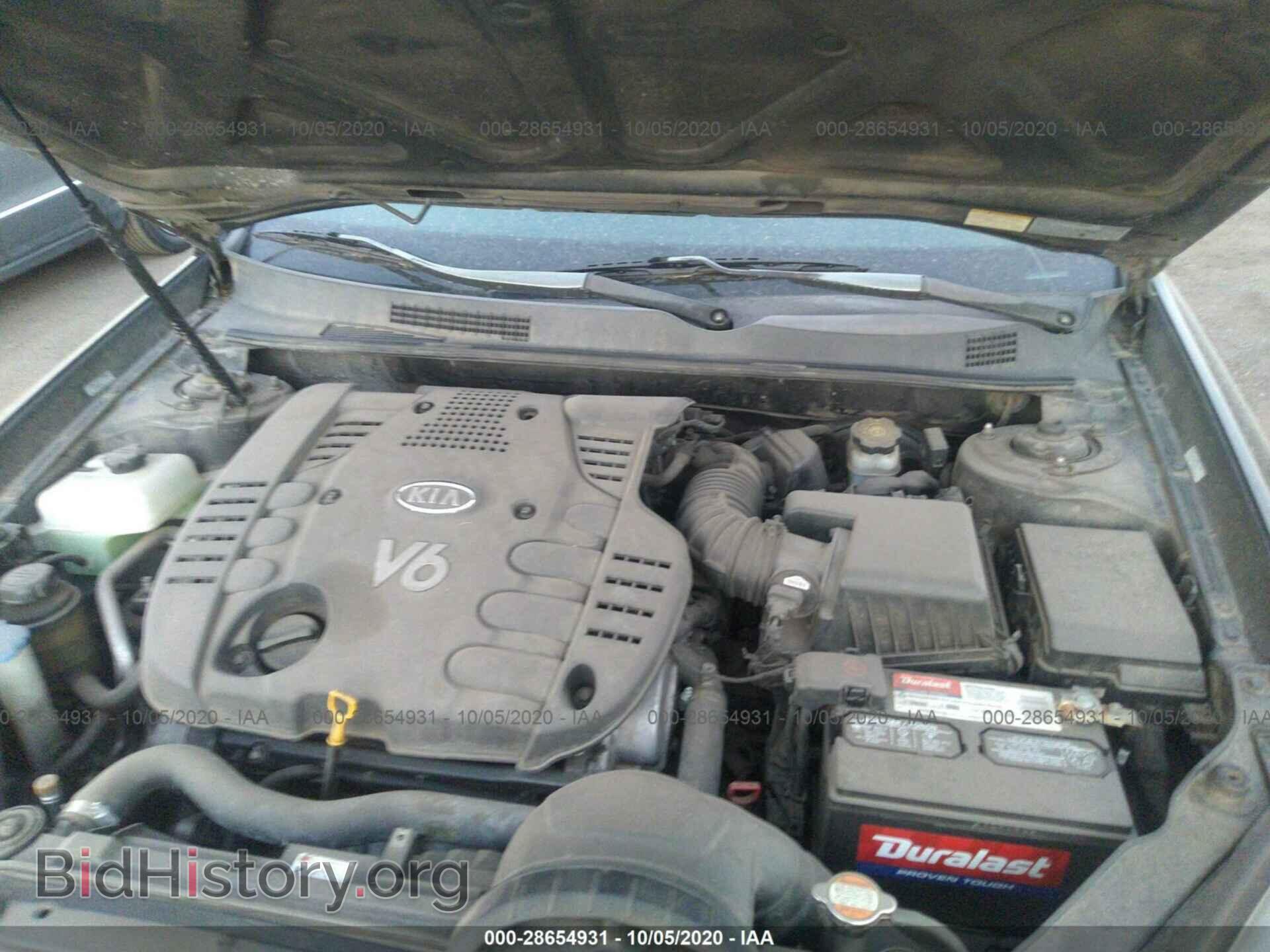 2007 KIA OPTIMA - VIN: KNAGE124775128011 - Фото 10