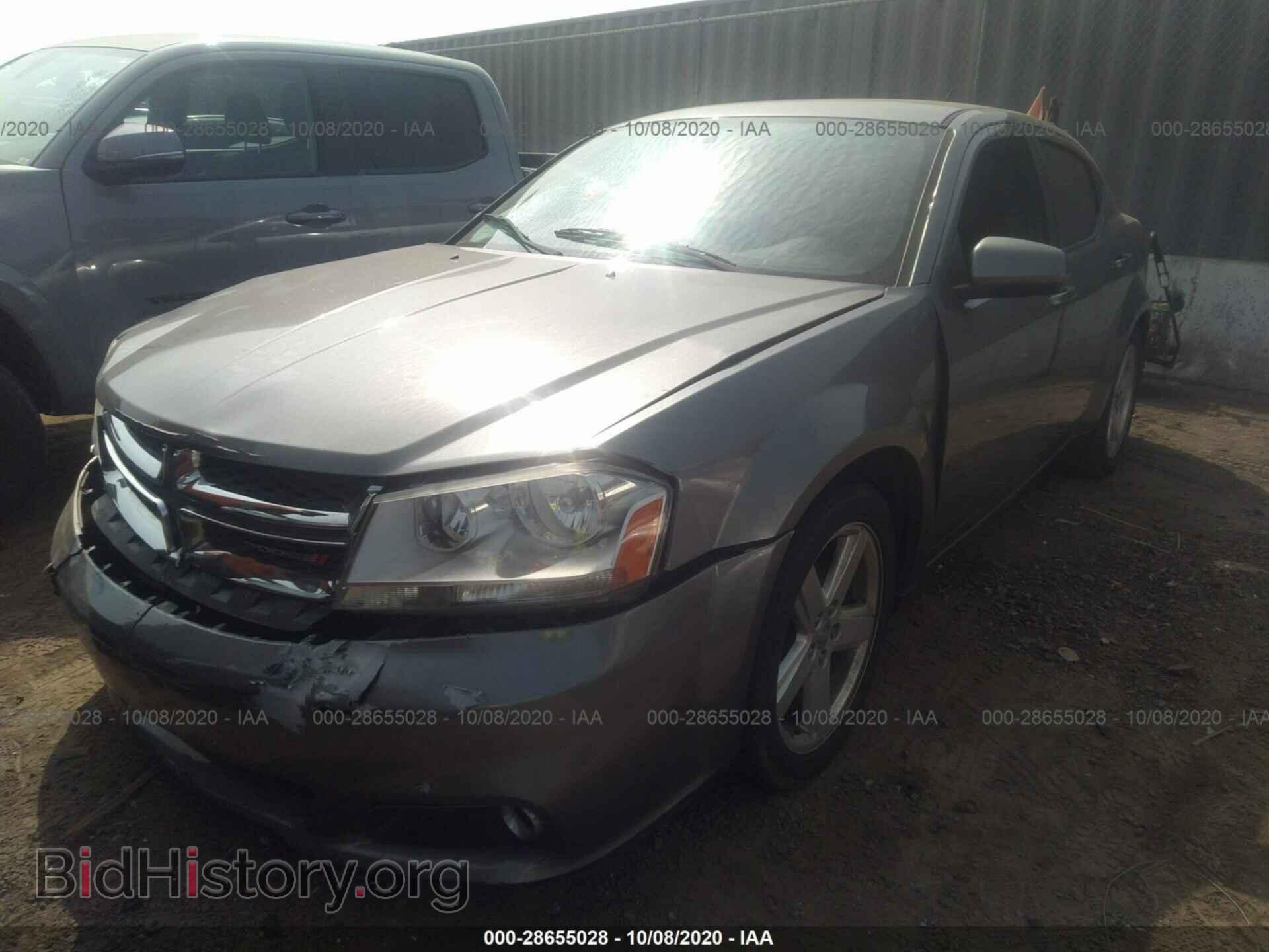 2013 DODGE AVENGER - VIN: 1C3CDZCB0DN740406 - Фото 2
