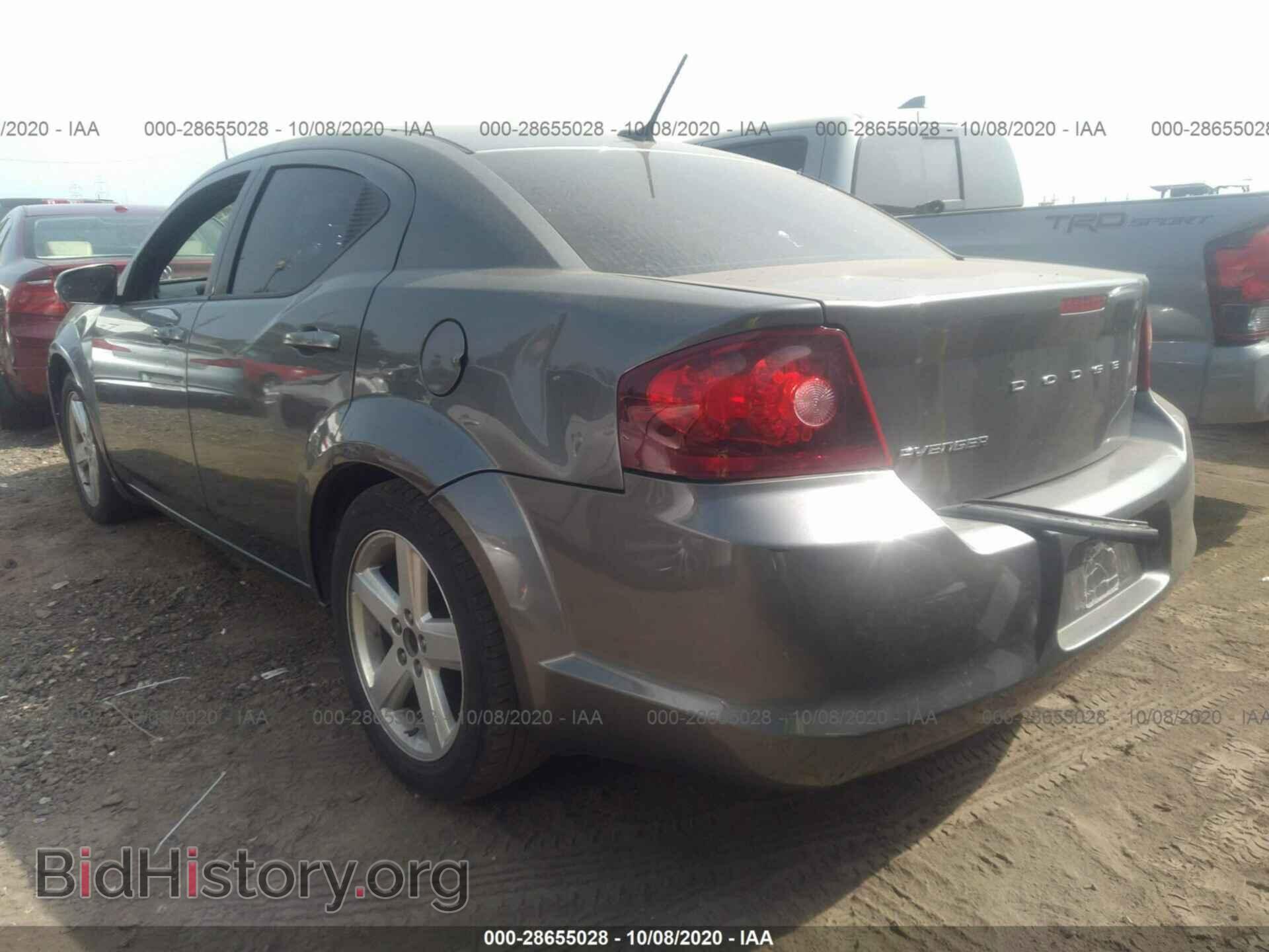 2013 DODGE AVENGER - VIN: 1C3CDZCB0DN740406 - Фото 3