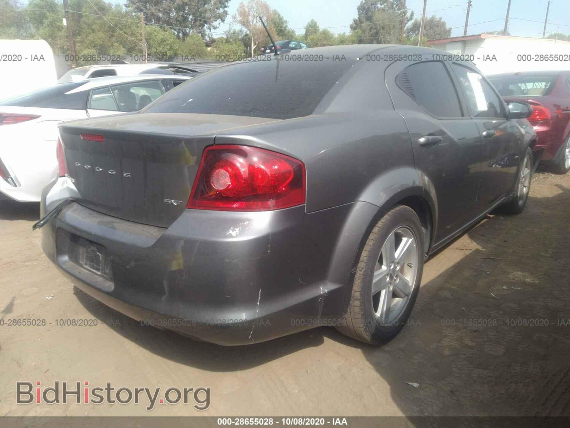 2013 DODGE AVENGER - VIN: 1C3CDZCB0DN740406 - Фото 4