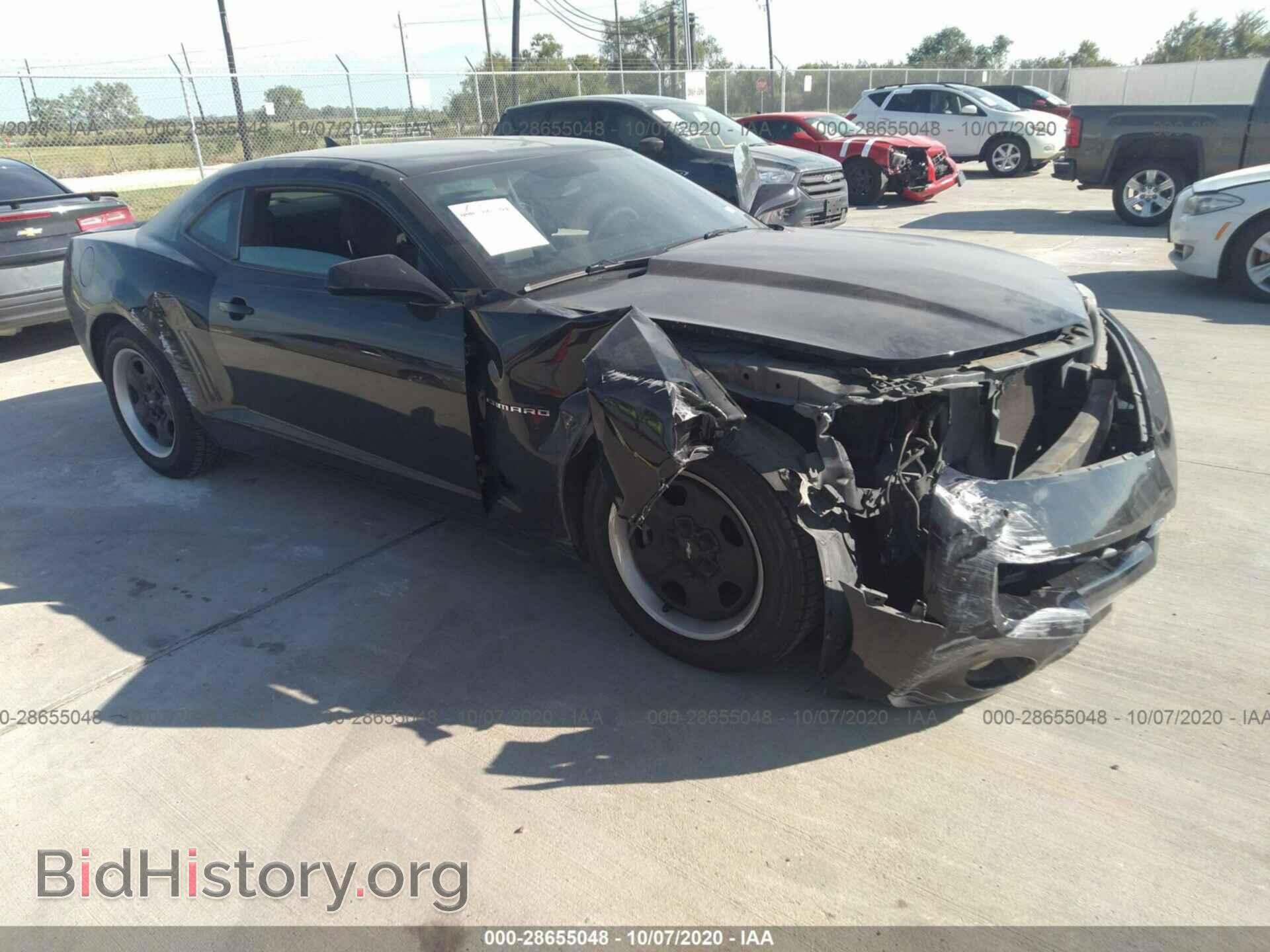 Photo 2G1FA1E35C9117186 - CHEVROLET CAMARO 2012