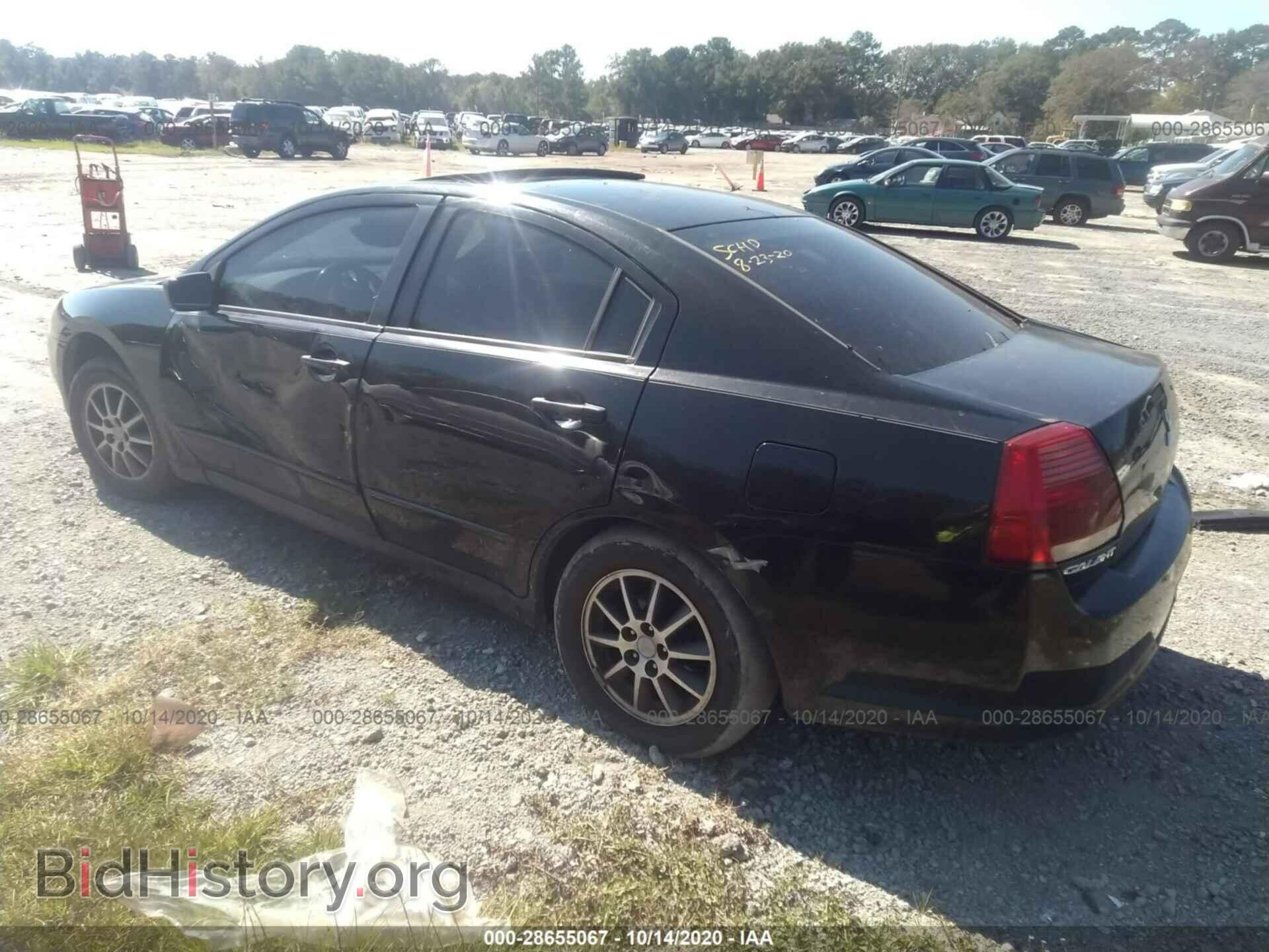 2004 MITSUBISHI GALANT - VIN: 4A3AB46S74E079722 - Фото 3