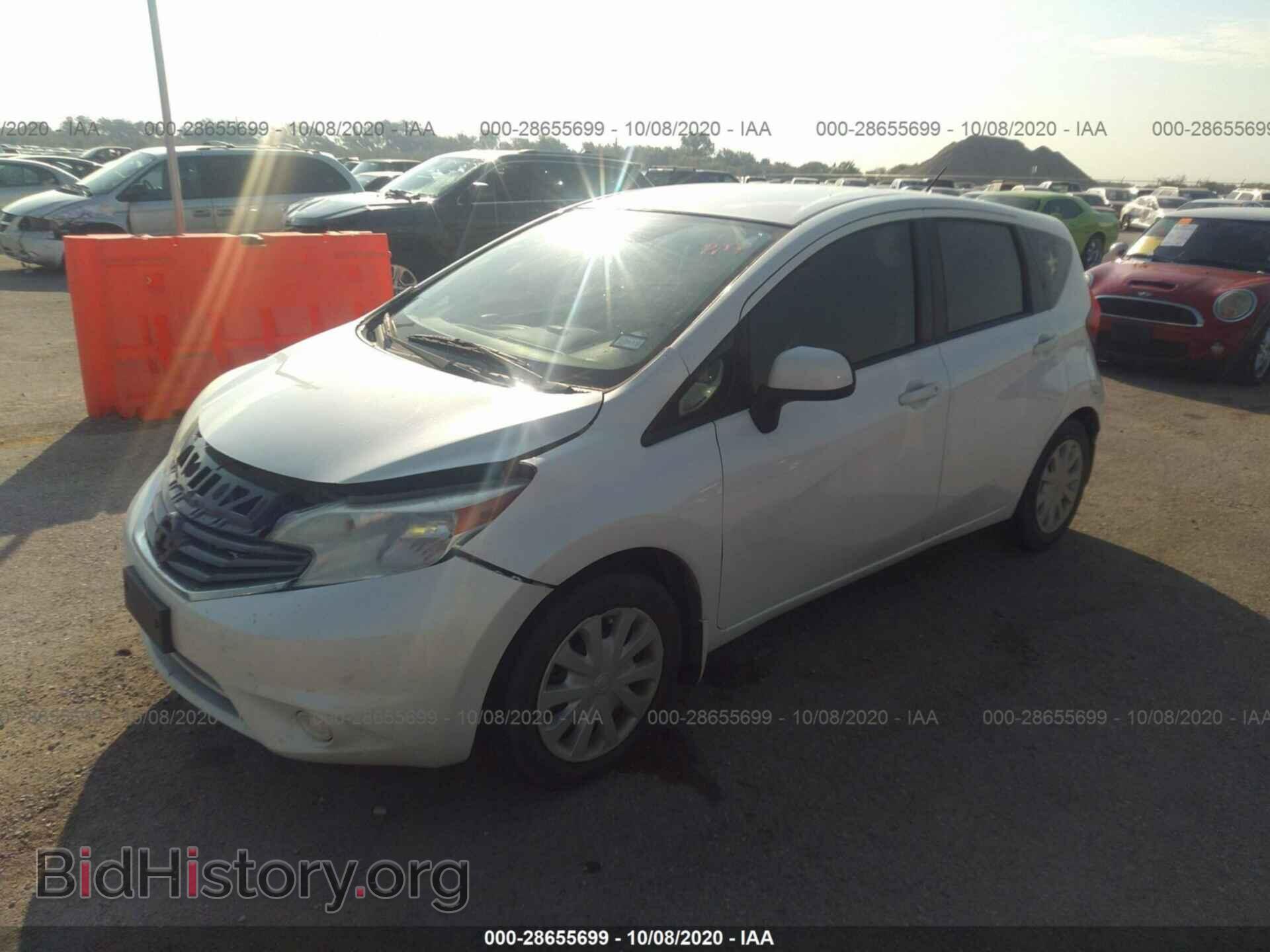 2014 NISSAN VERSA NOTE - VIN: 3N1CE2CP6EL362852 - Фото 2
