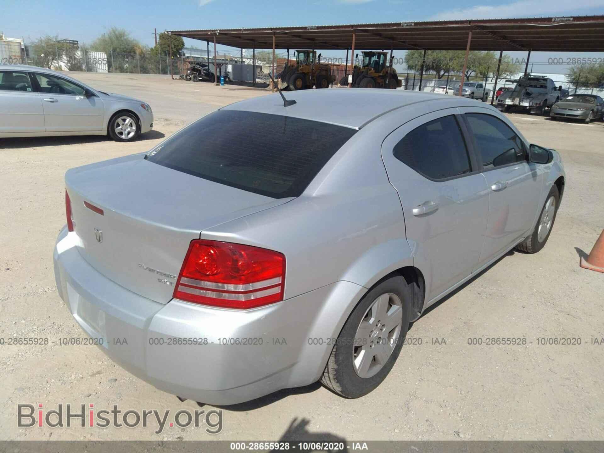 2010 DODGE AVENGER - VIN: 1B3CC4FB0AN221608 - Фото 4