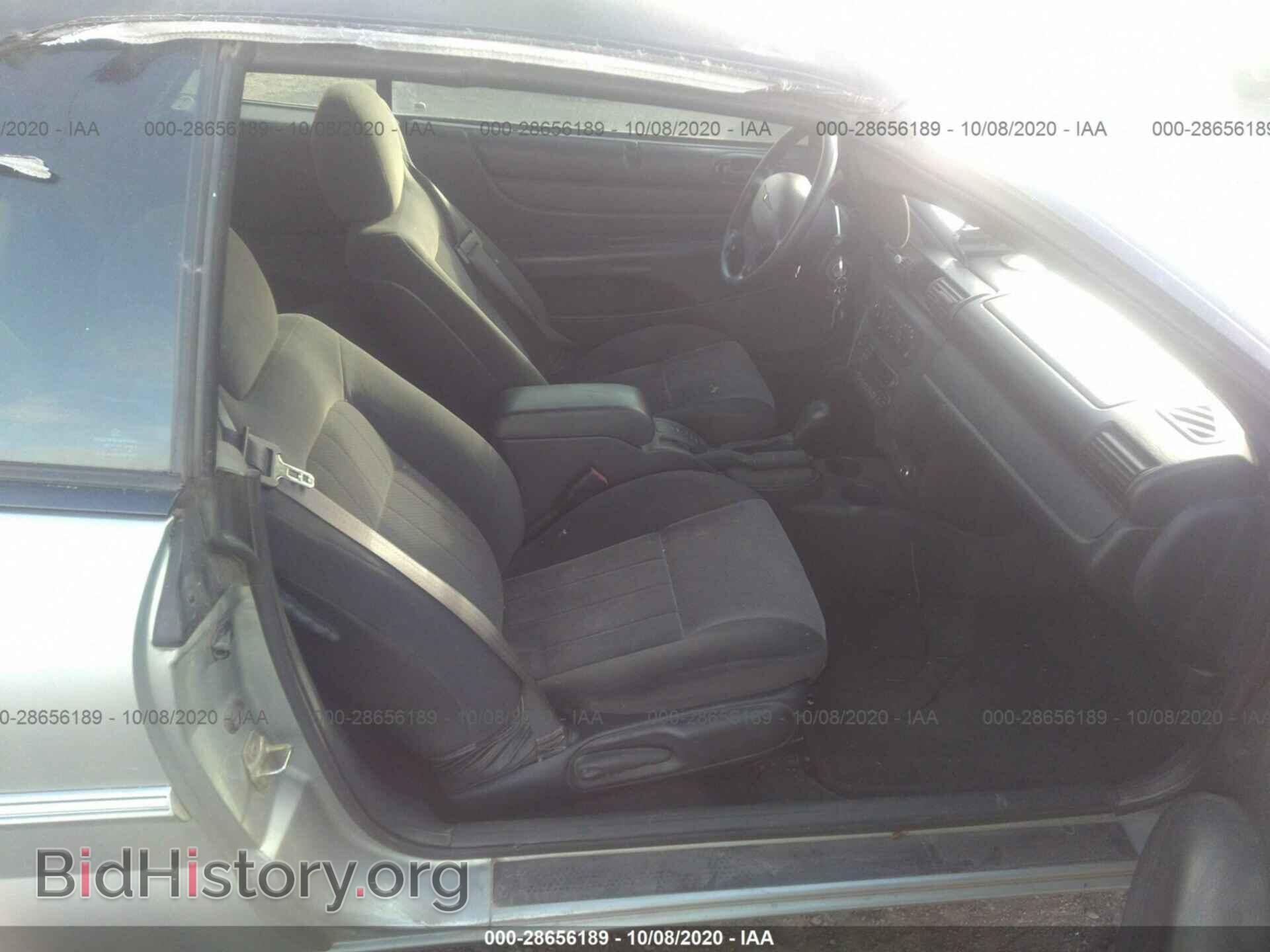 2004 CHRYSLER SEBRING - VIN: 1C3EL45X94N294280 - Фото 5