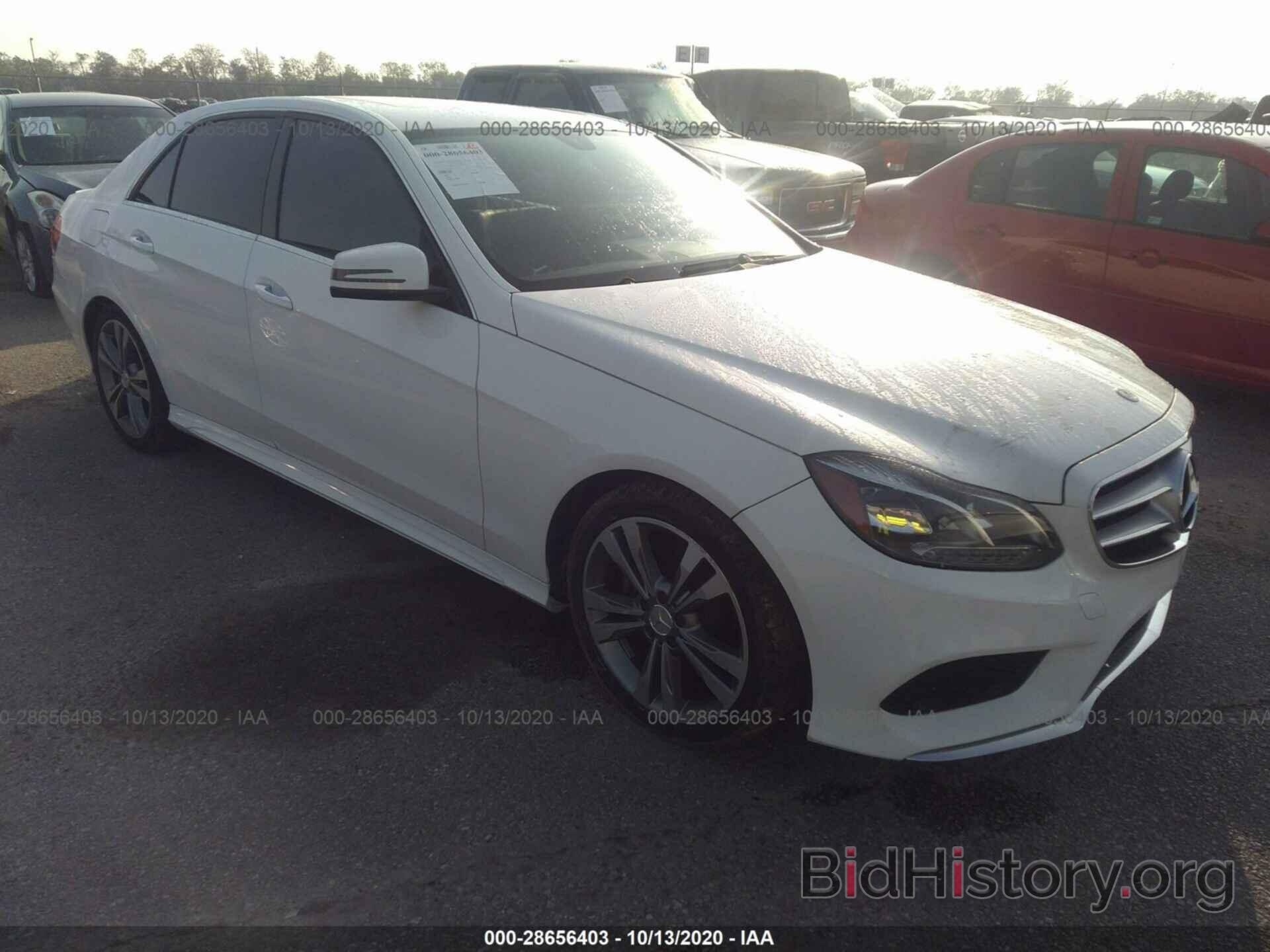 Photo WDDHF5KB1EA865998 - MERCEDES-BENZ E-CLASS 2014