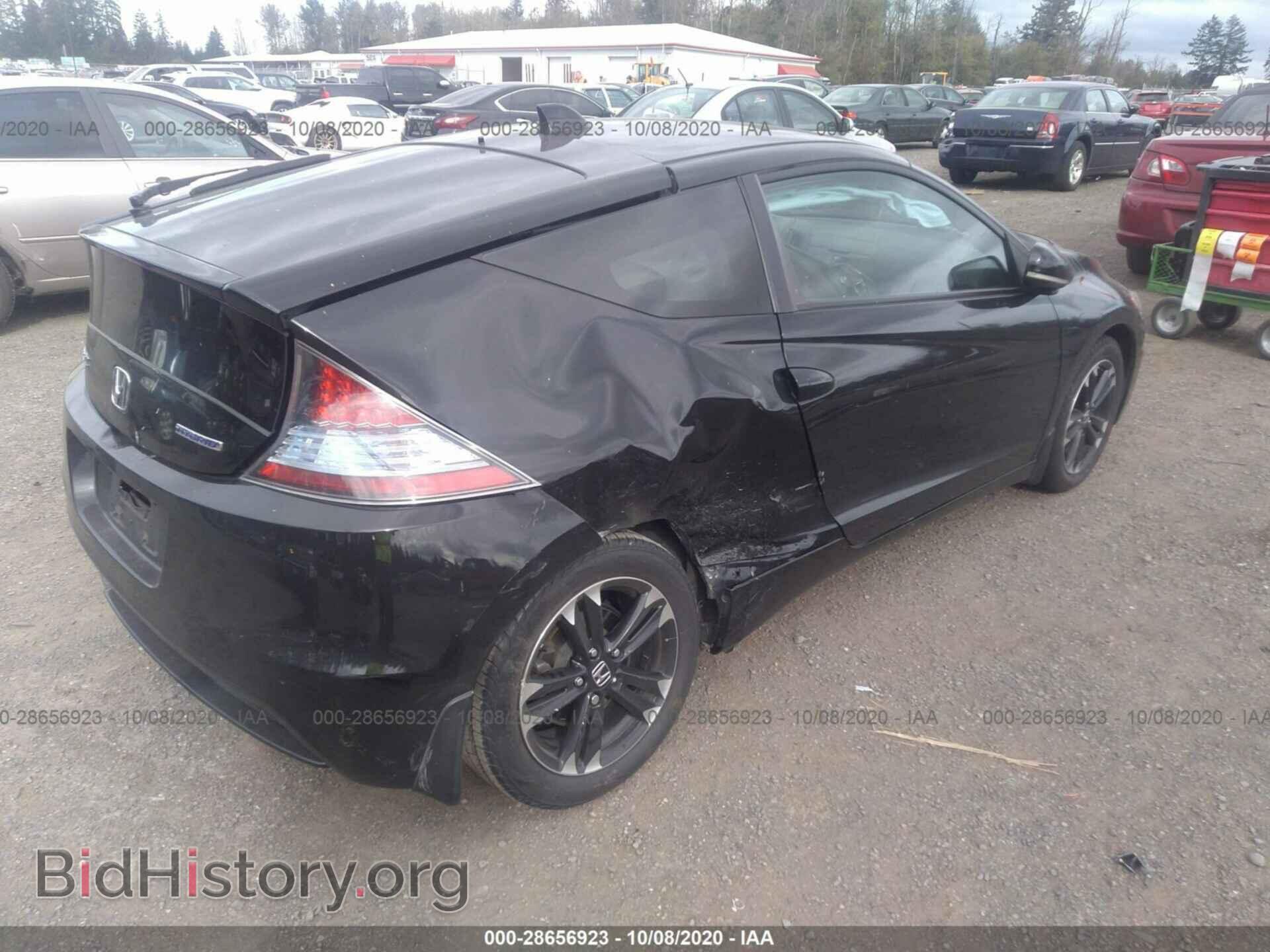 2014 HONDA CR-Z - VIN: JHMZF1D41ES001788 - Фото 4