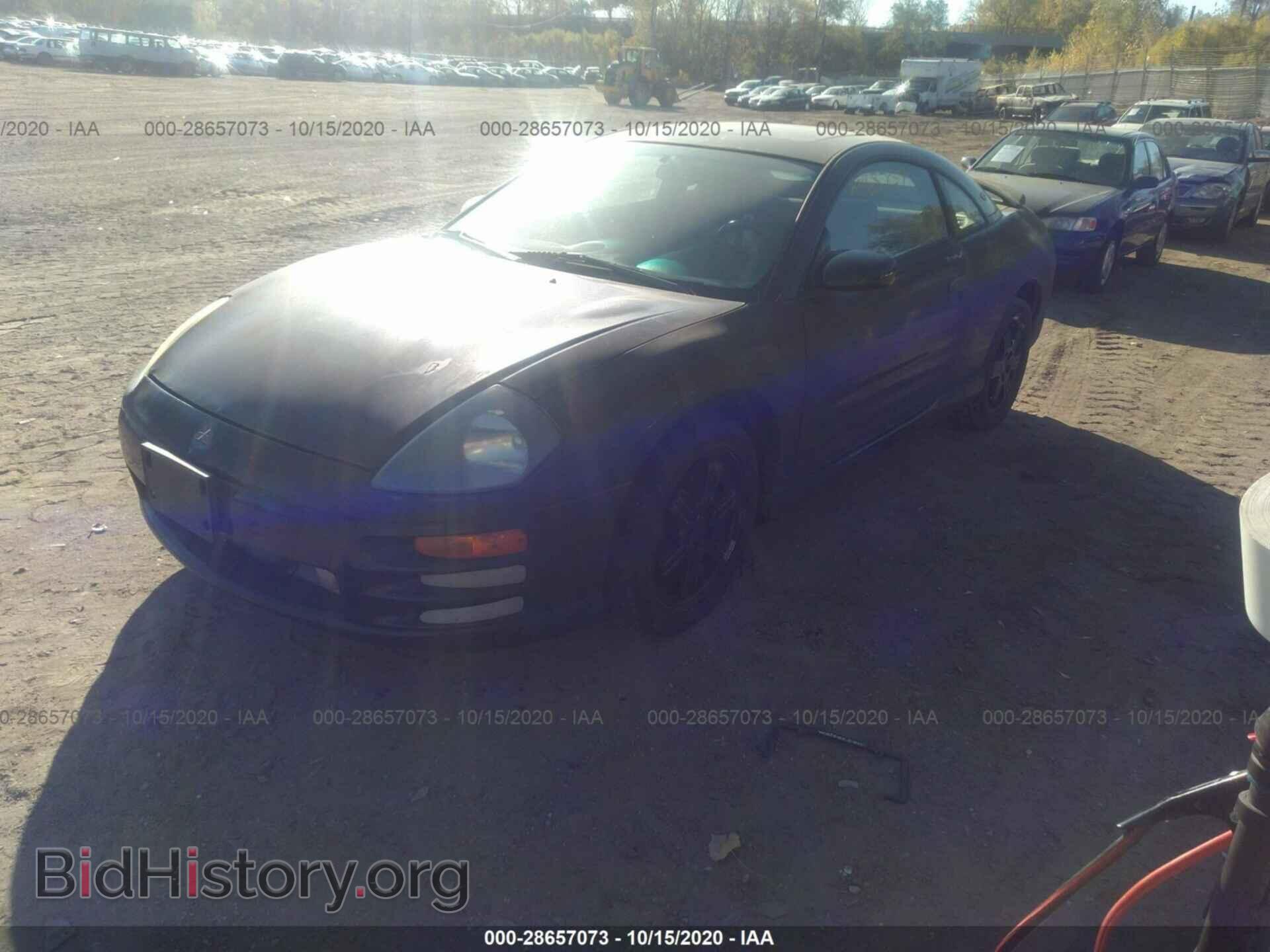 2000 MITSUBISHI ECLIPSE - VIN: 4A3AC84L9YE118767 - Фото 2