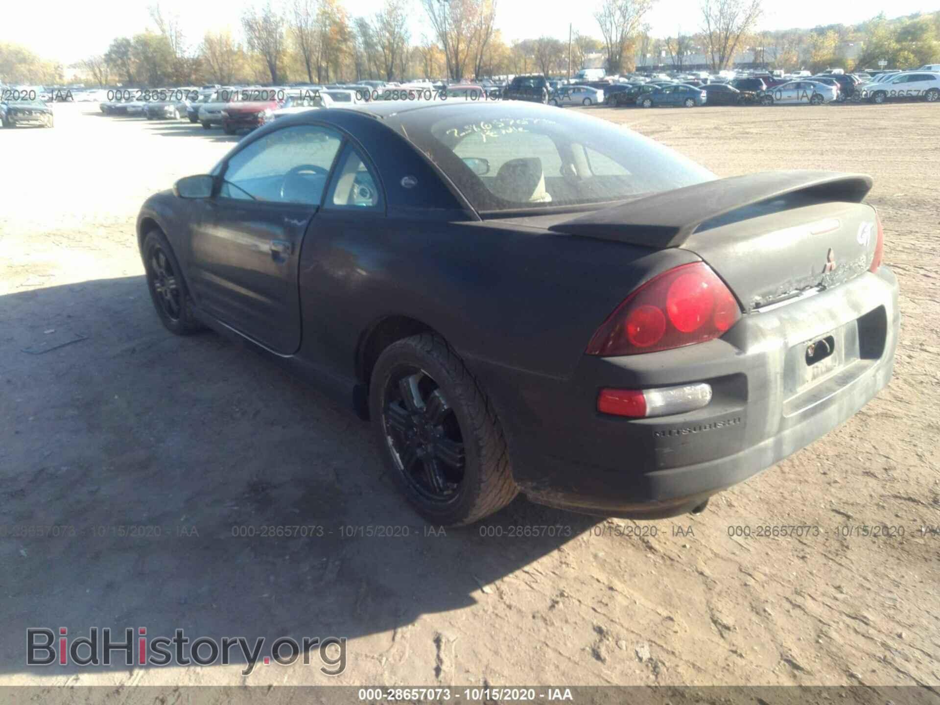 2000 MITSUBISHI ECLIPSE - VIN: 4A3AC84L9YE118767 - Фото 3
