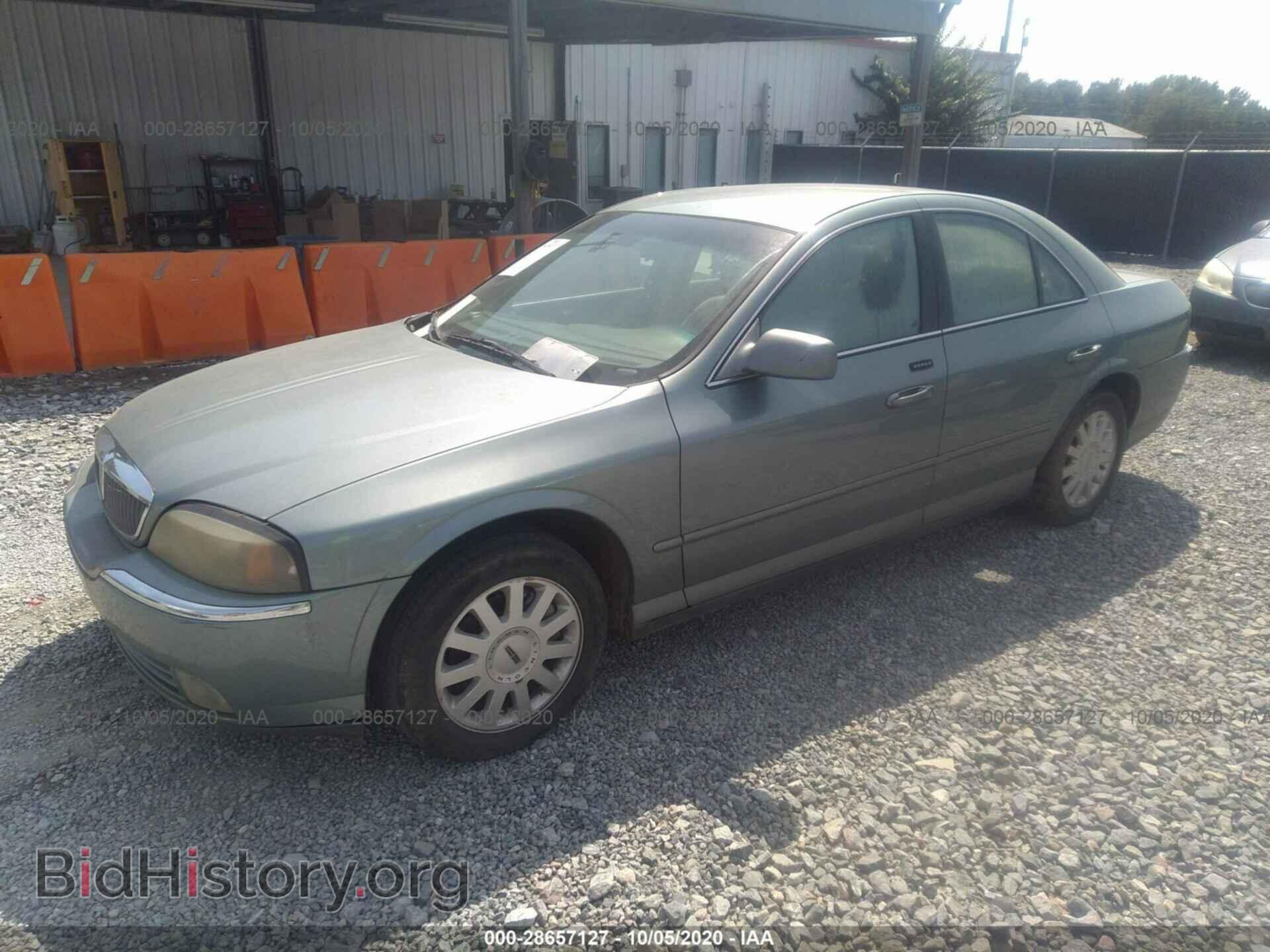 2005 LINCOLN LS - VIN: 1LNHM86S65Y621245 - Фото 2