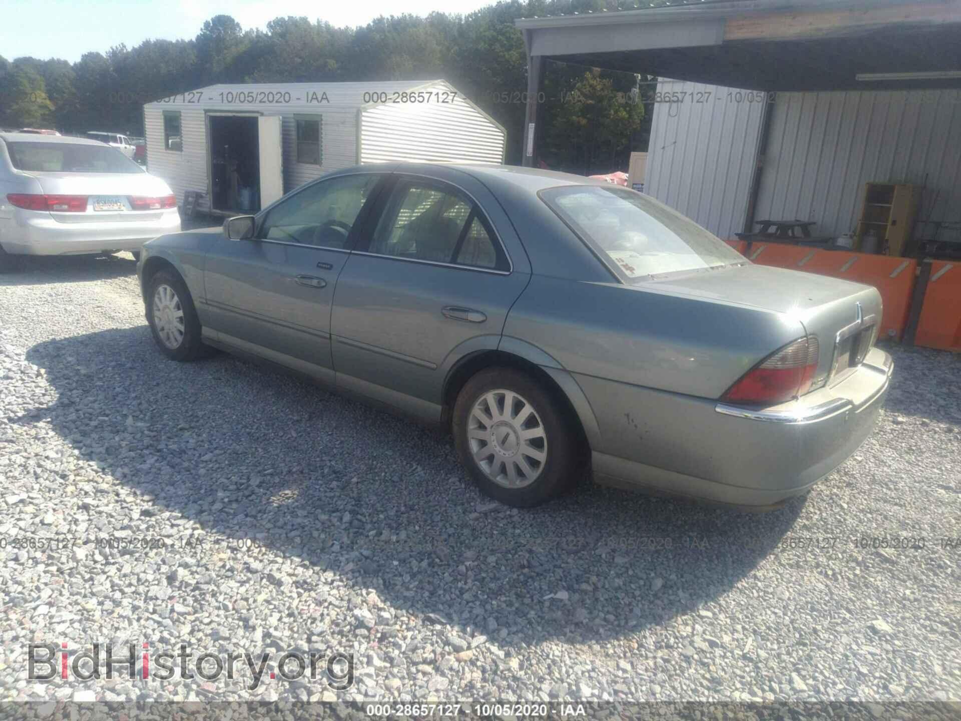 2005 LINCOLN LS - VIN: 1LNHM86S65Y621245 - Фото 3