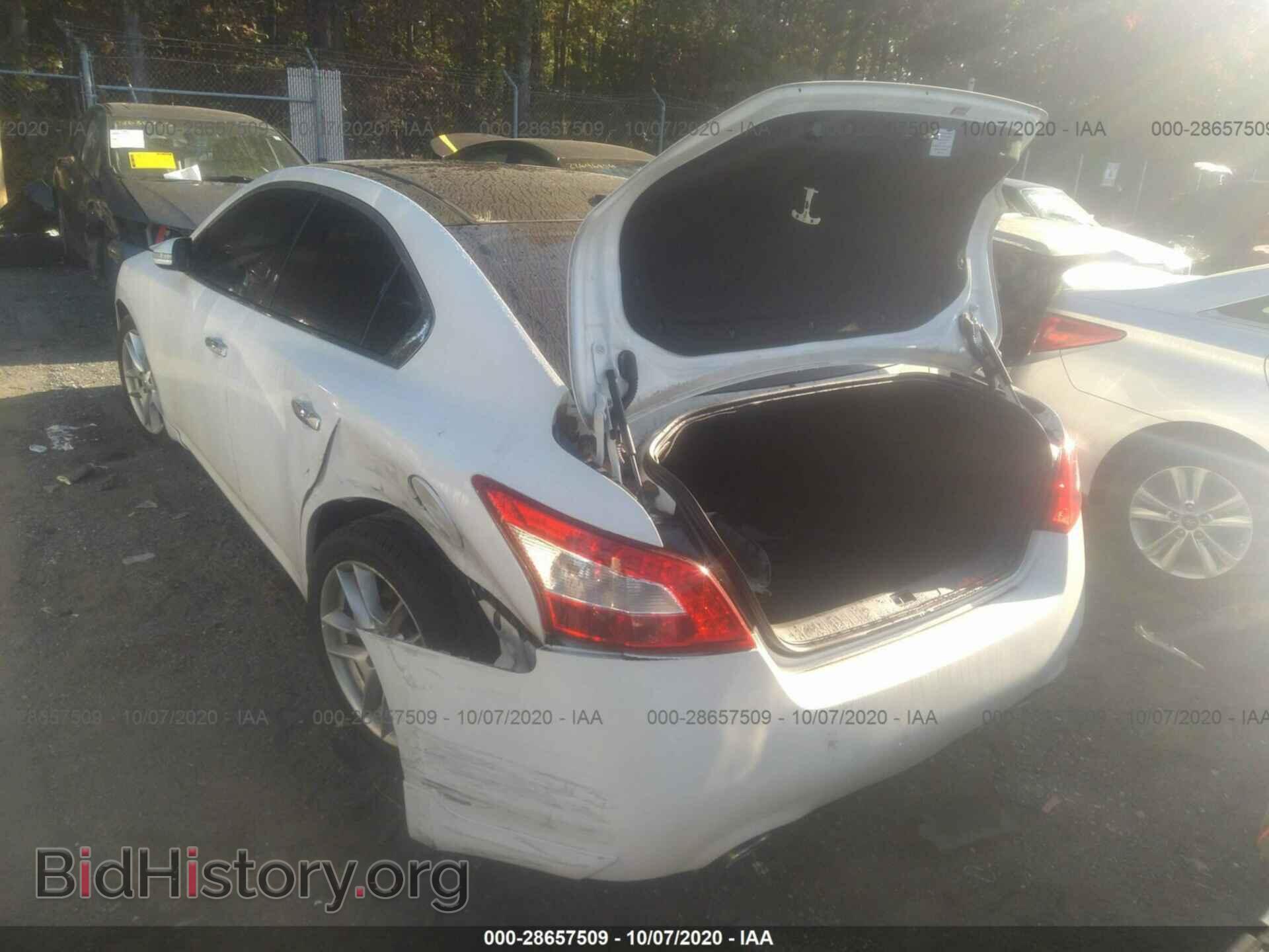2011 NISSAN MAXIMA - VIN: 1N4AA5AP2BC843845 - Фото 3